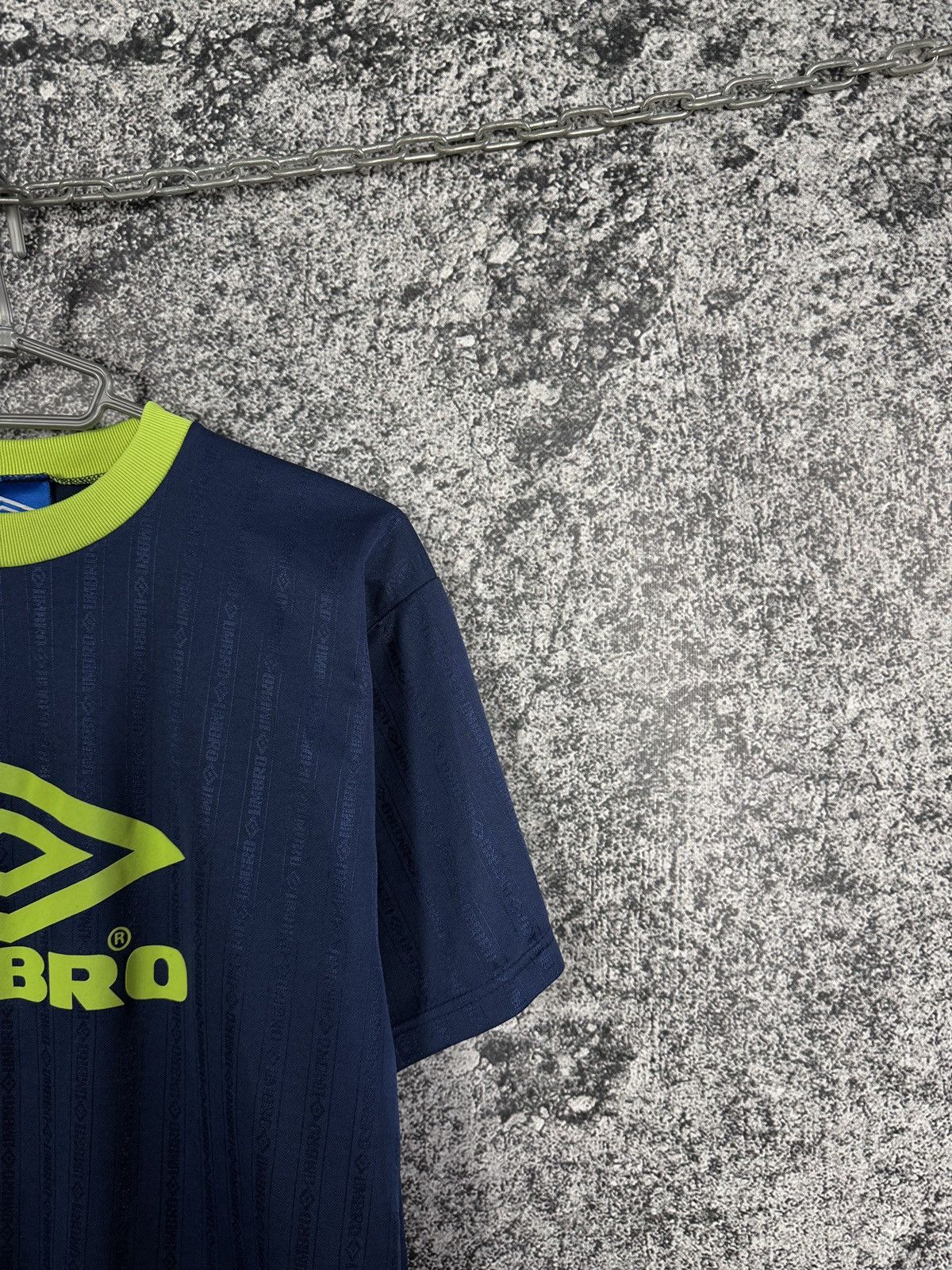 Umbro UMBRO Vintage 90s Crewneck Monogram T-Shirt Made in England Size US M / EU 48-50 / 2 - 2 Thumbnail