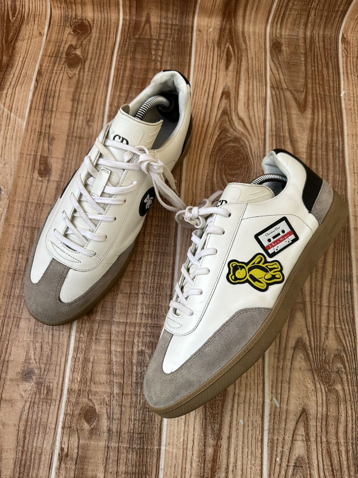 Dior Kim Jones Dior B01 White/Gum Patch Logo Sneaker Size US 10 / EU 43 - 3 Thumbnail
