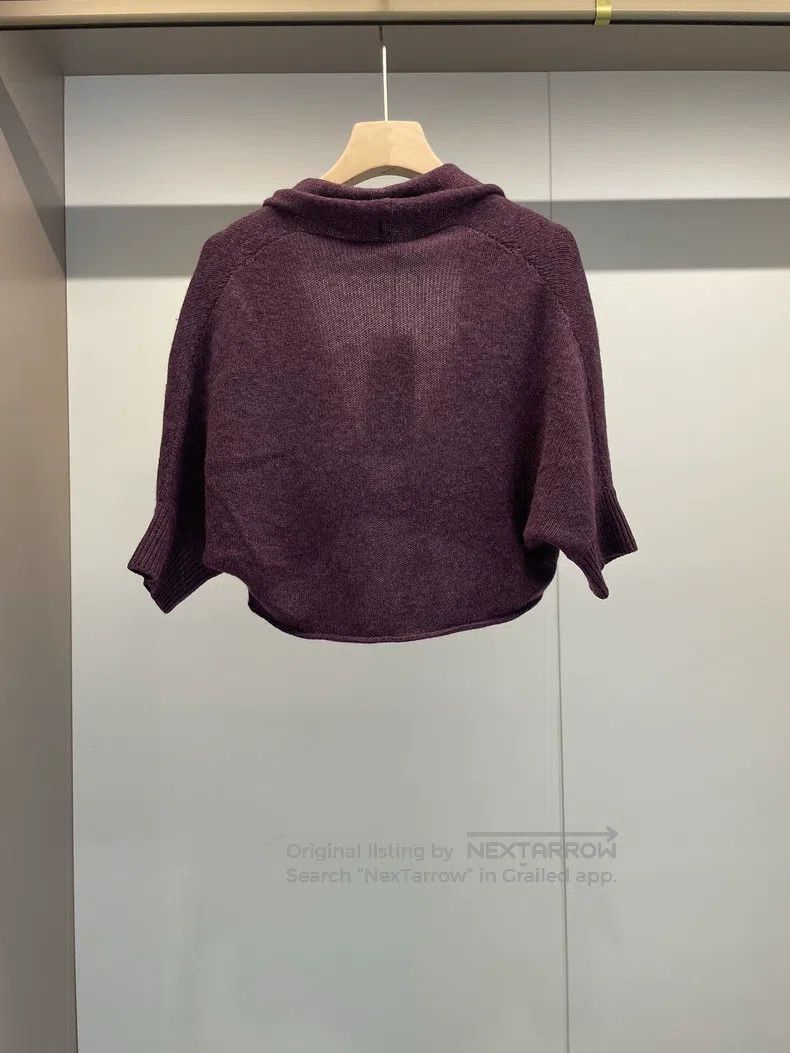Brunello Cucinelli Brunello Cucinelli Purple Cashmere Cardigan Size S / US 4 / IT 40 - 2 Thumbnail