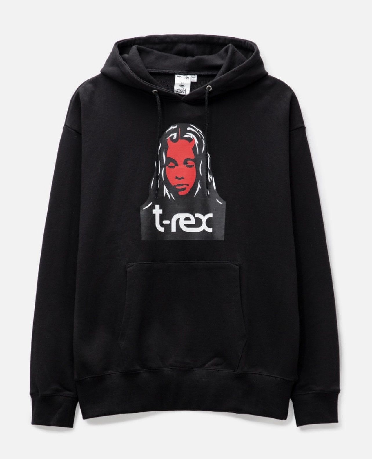 Japanese Brand X-girl x Trex Hoodie Size US XL / EU 56 / 4 - 1 Thumbnail