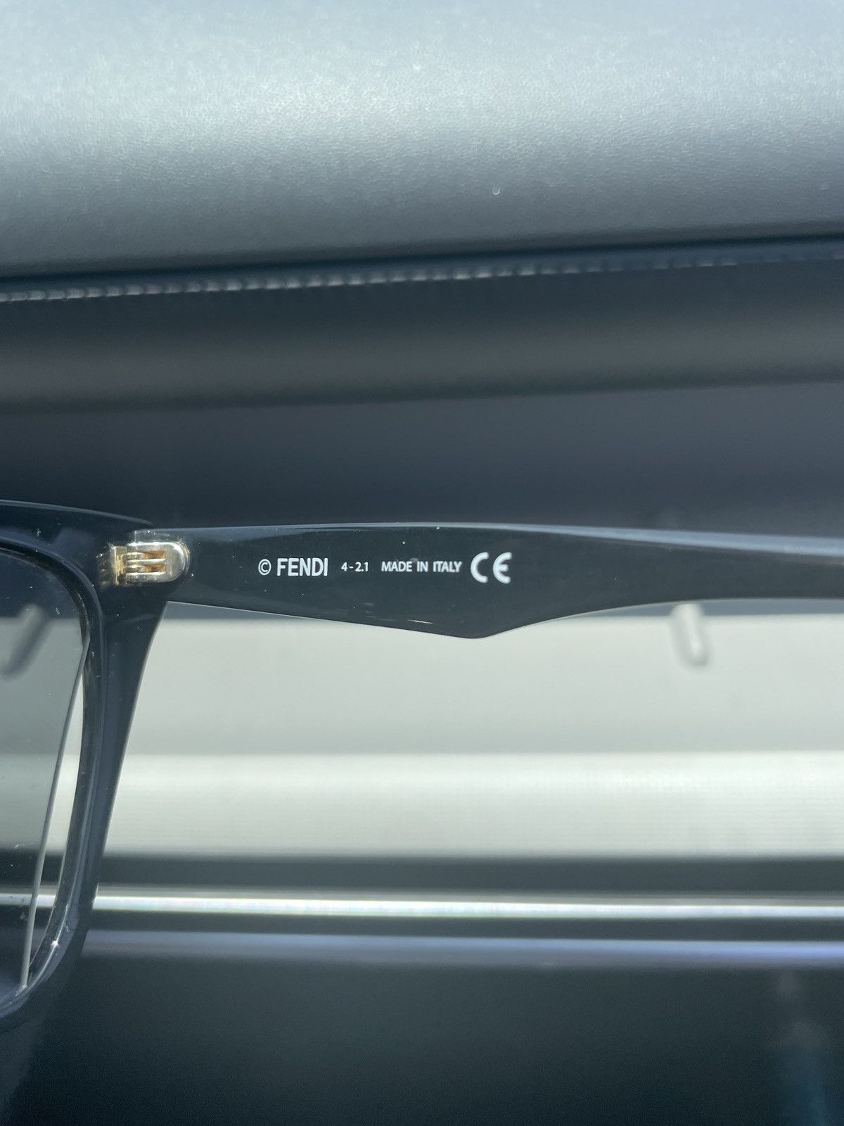 Fendi Cutout Acetate Butterfly Sunglasses
