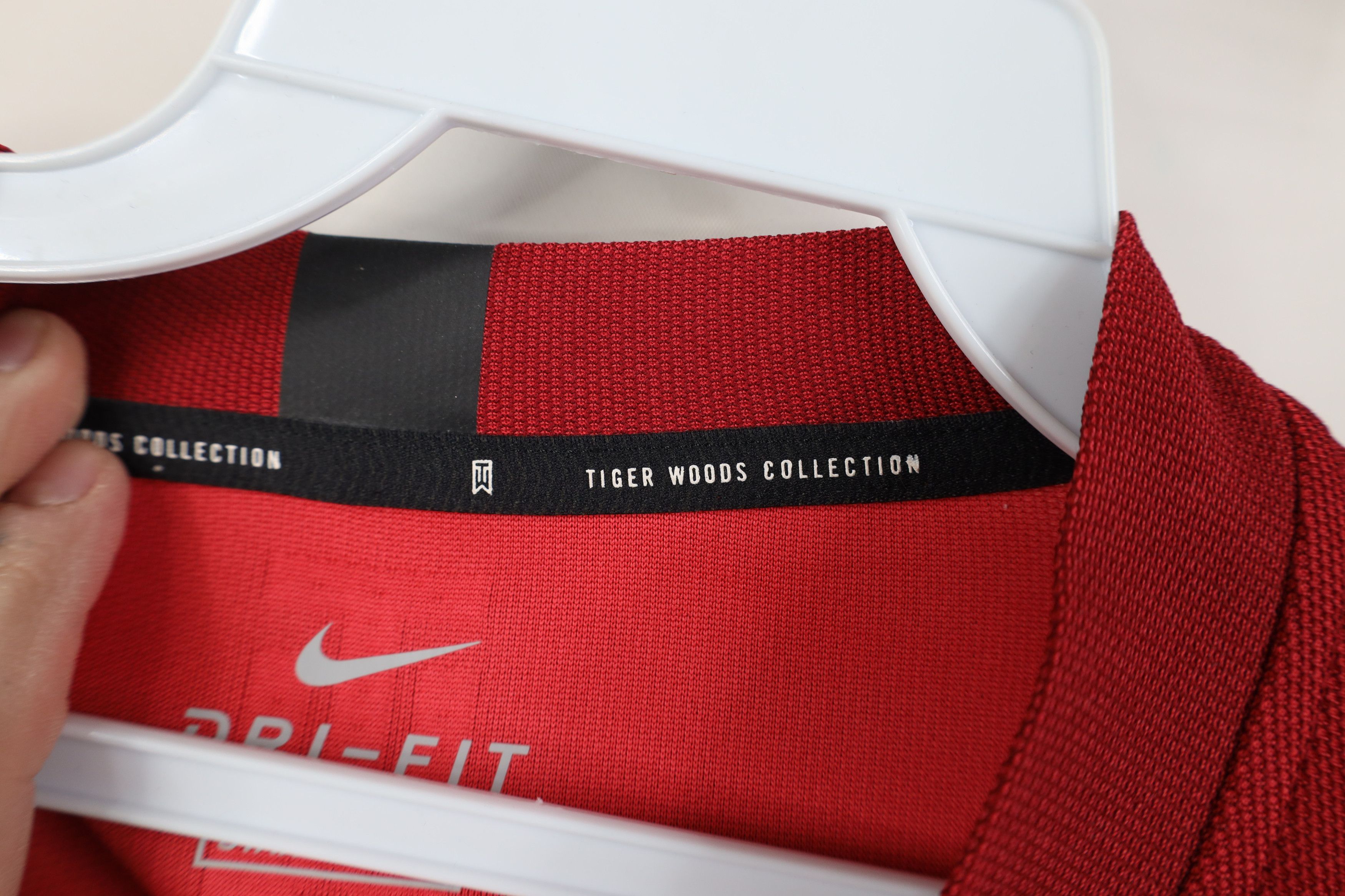 Nike NIke Golf Tiger Woods Blade Collar Golfing Polo Shirt Red Size US XXL / EU 58 / 5 - 7 Thumbnail