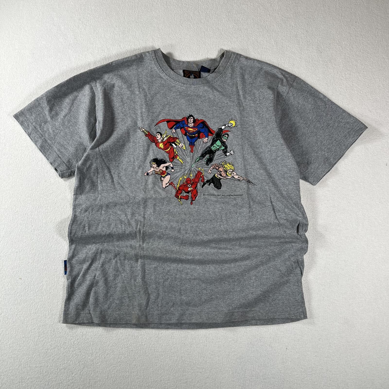 DC Comics Vintage 1994 DC Super Heros Superman Graphic Tee Size US L / EU 52-54 / 3 - 1 Thumbnail