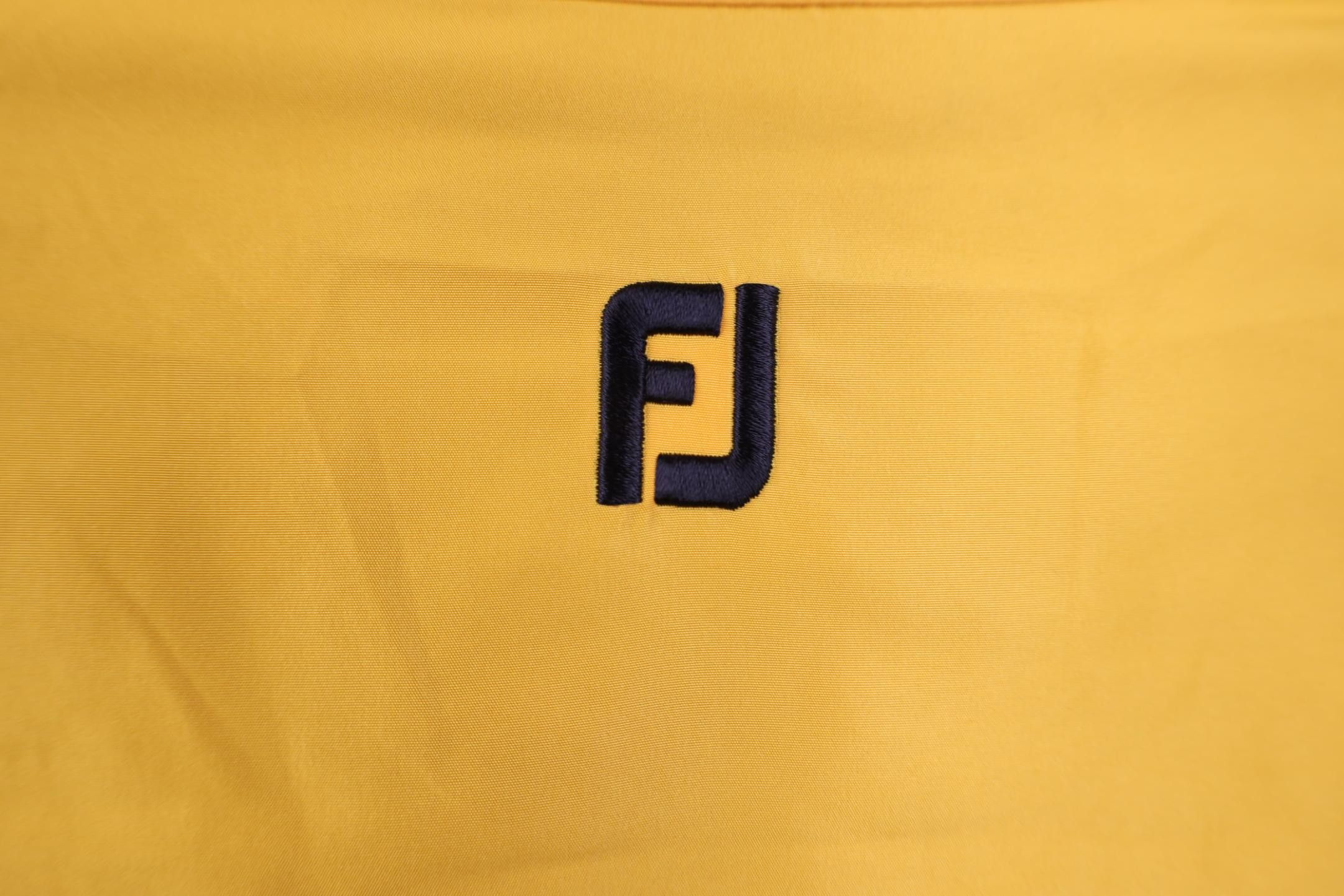 Footjoy FootJoy DryJoys Golfing Golf Rain Jacket Windbreaker Yellow Size US L / EU 52-54 / 3 - 13 Thumbnail