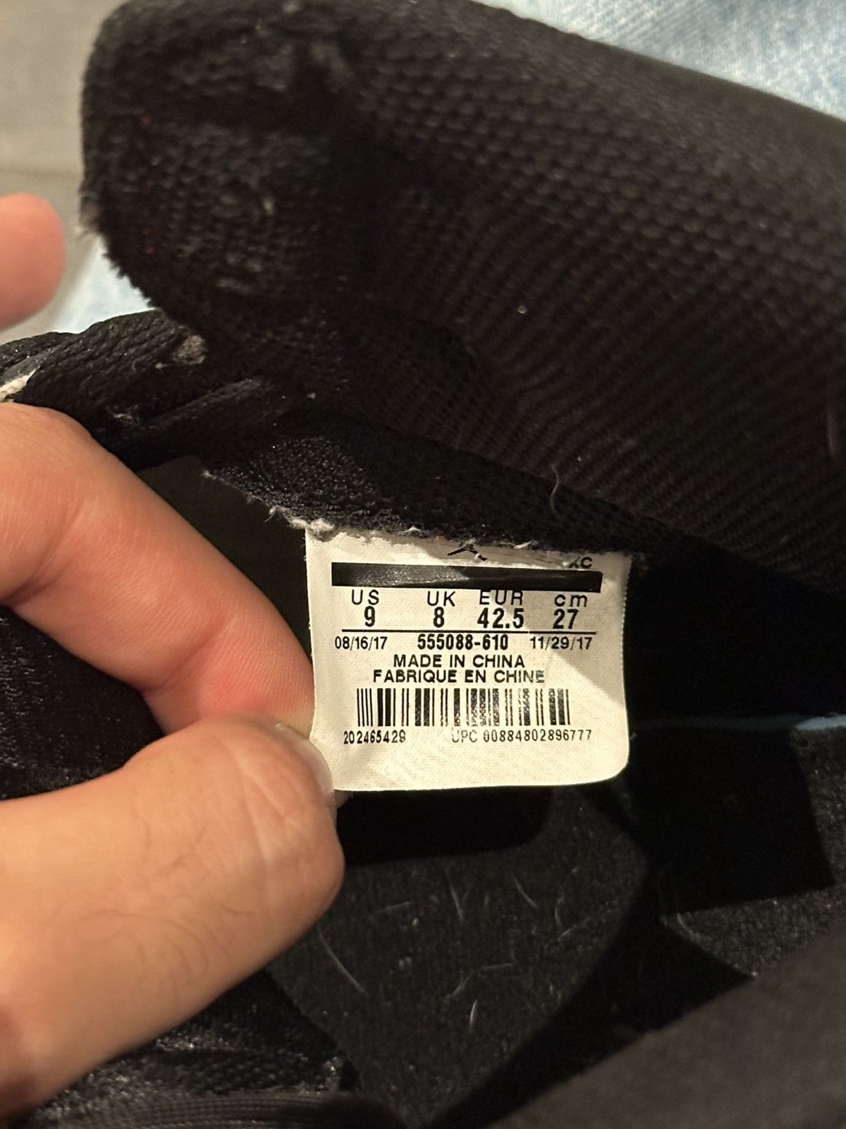 Jordan Brand Jordan 1 Black toe Size US 9 / EU 42 - 8 Thumbnail