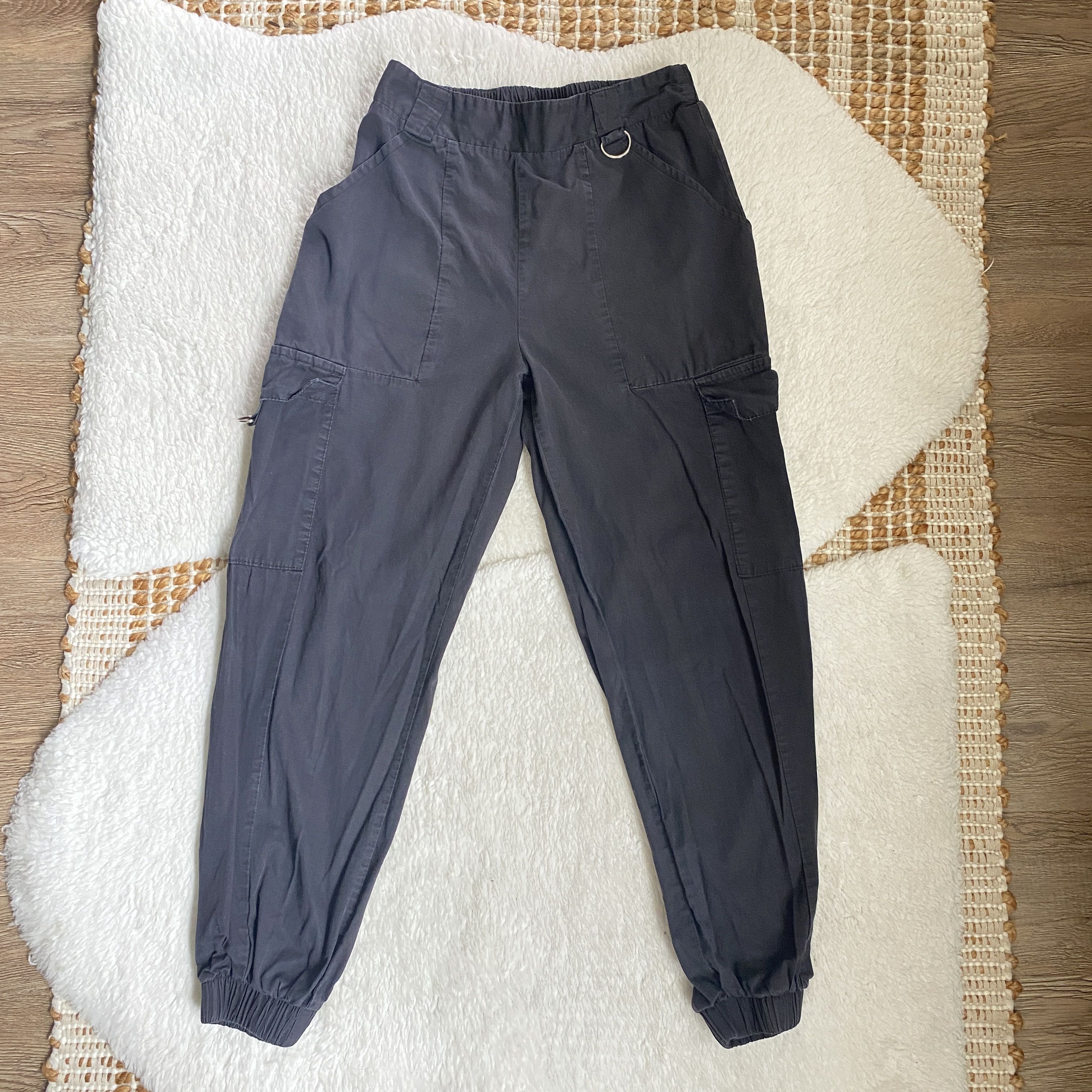 Other Y2K Streetwear Black Cargo Jogger Pants – Size Small Size 27" / US 4 / IT 40 - 12 Thumbnail