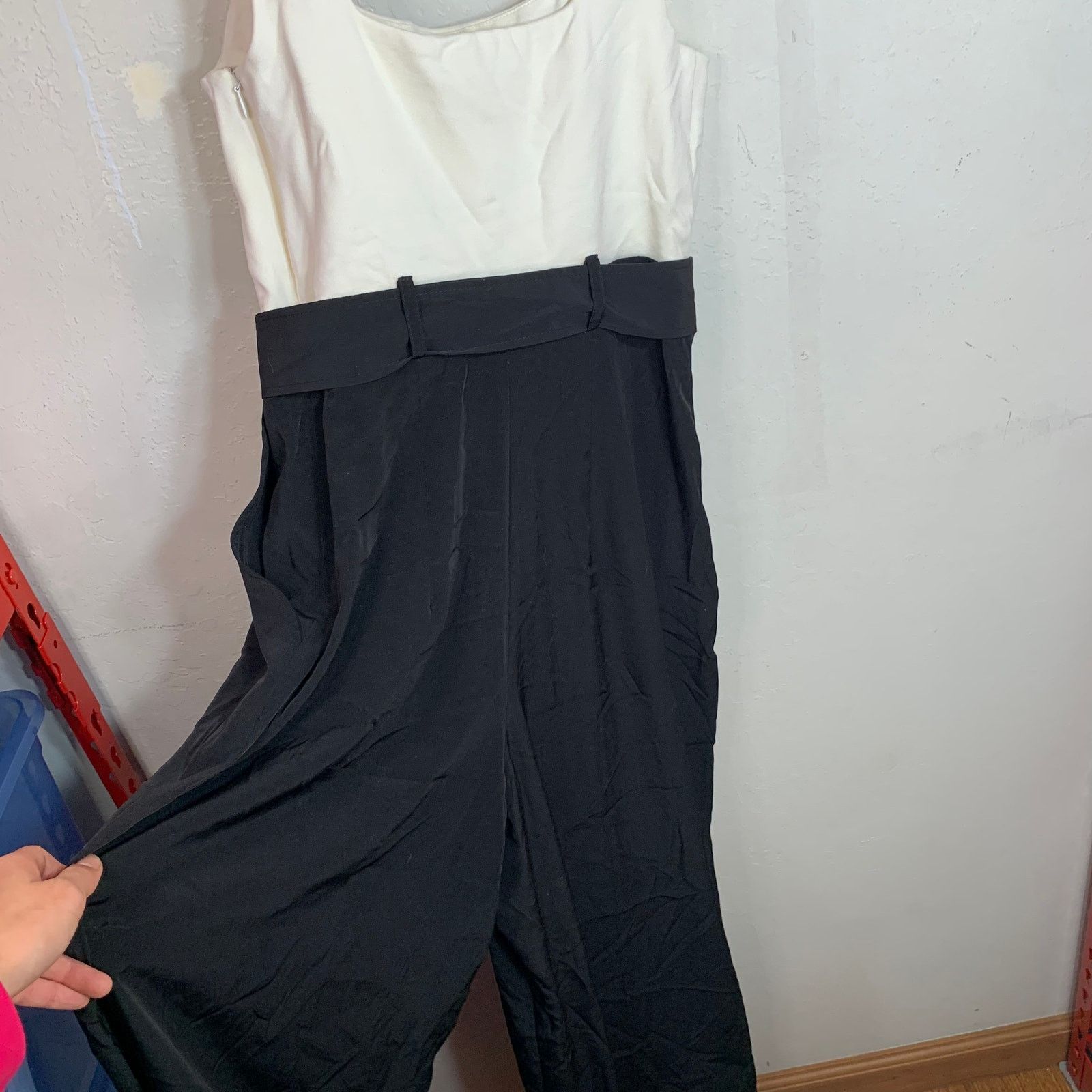 Express Express Sleeveless Black-White Jumpsuit Size XS Size XS / US 0-2 / IT 36-38 - 11 Thumbnail
