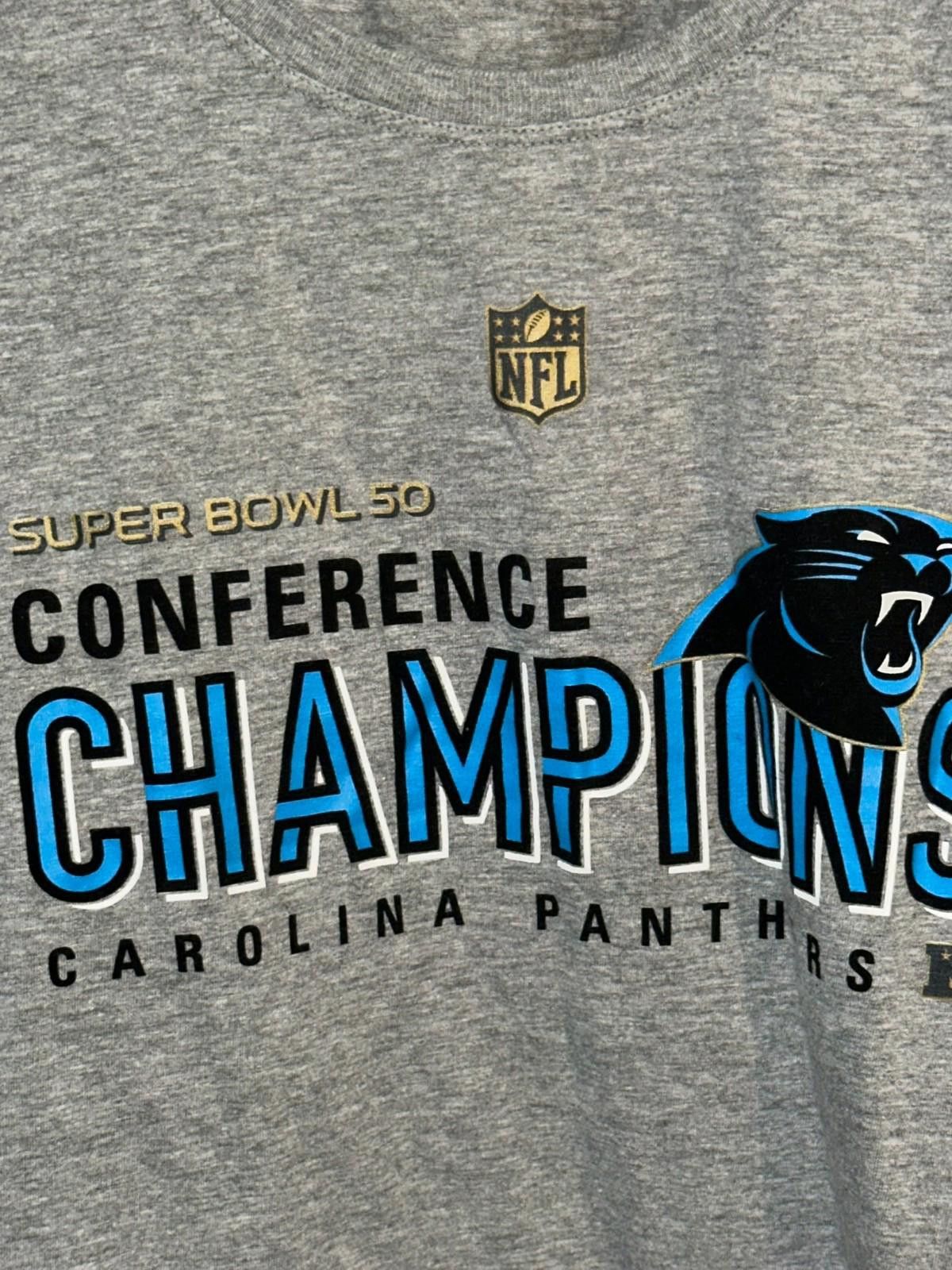 Nike Nike Carolina Panthers Super Bowl 50 NFL Conference Champs M Size M / US 6-8 / IT 42-44 - 5 Thumbnail