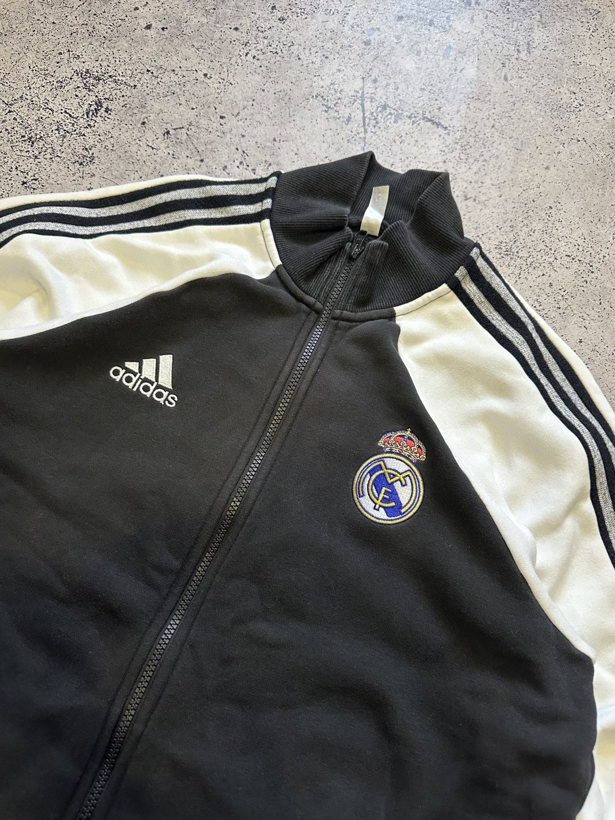 Adidas Vintage Adidas Real Madrid Track Jacket Lampas Y2K USA Size US M / EU 48-50 / 2 - 2 Thumbnail