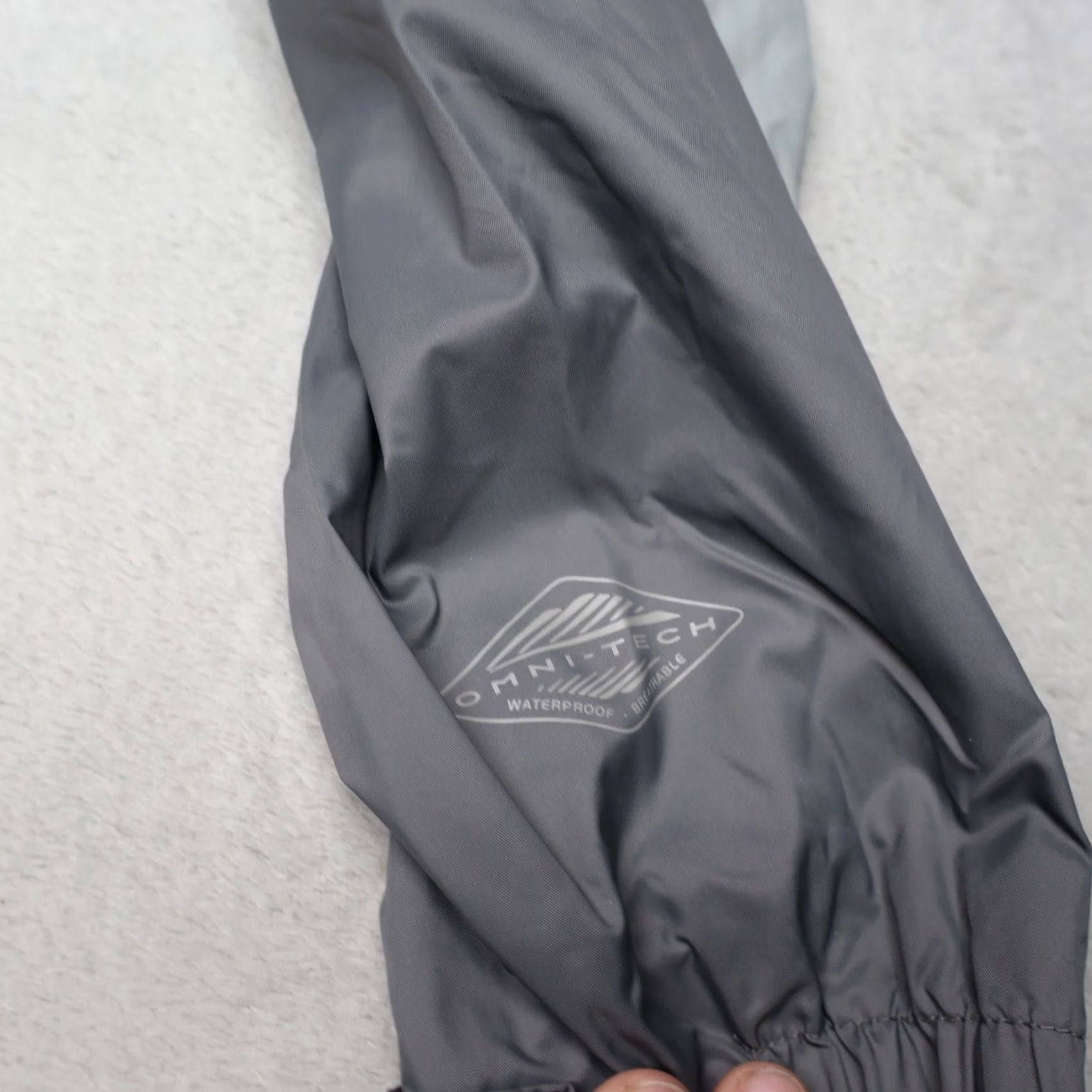 Rains Columbia Jacket Mens Large Gray Hooded Waterproof Full Zip Wind Rain Outdoor Size US L / EU 52-54 / 3 - 4 Thumbnail