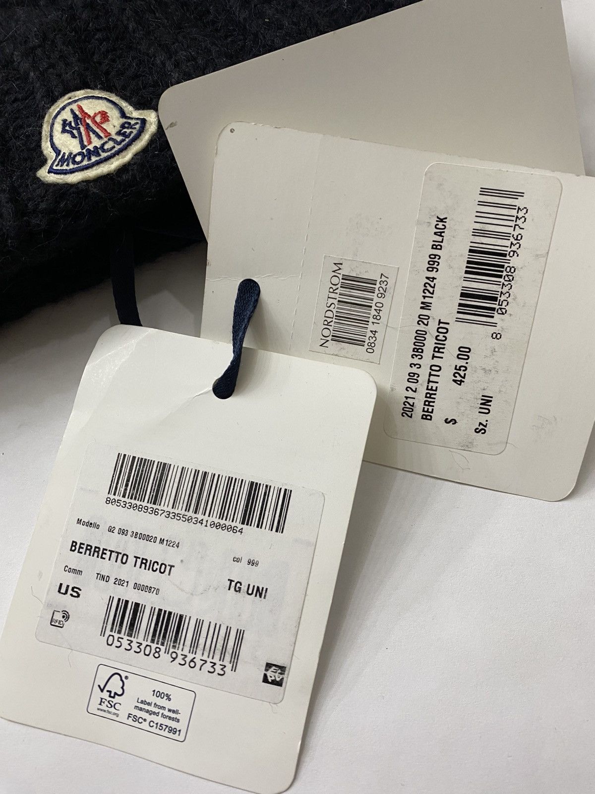 Moncler MONCLER HAT. Size ONE SIZE - 6 Thumbnail