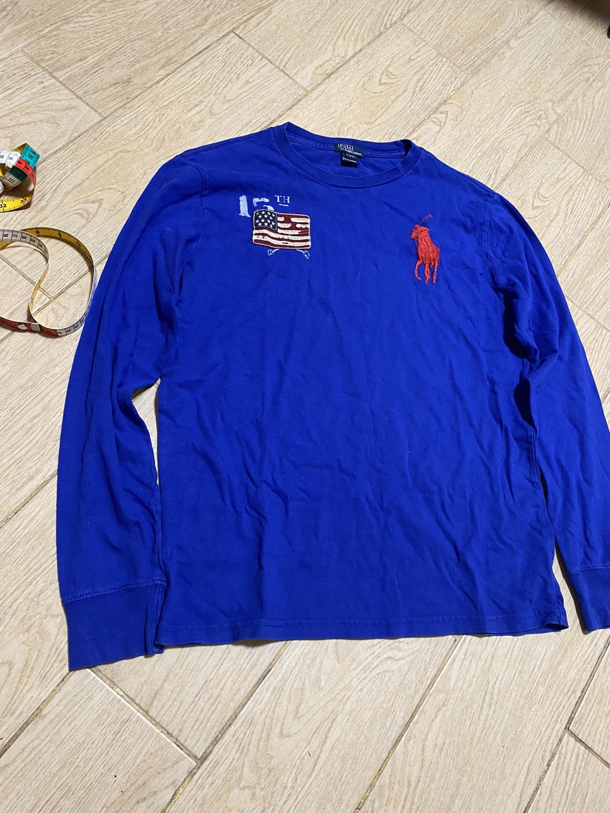 Polo Ralph Lauren × Vintage Vintage Polo Ralph Lauren Sweatshirt Size US M / EU 48-50 / 2 - 2 Thumbnail