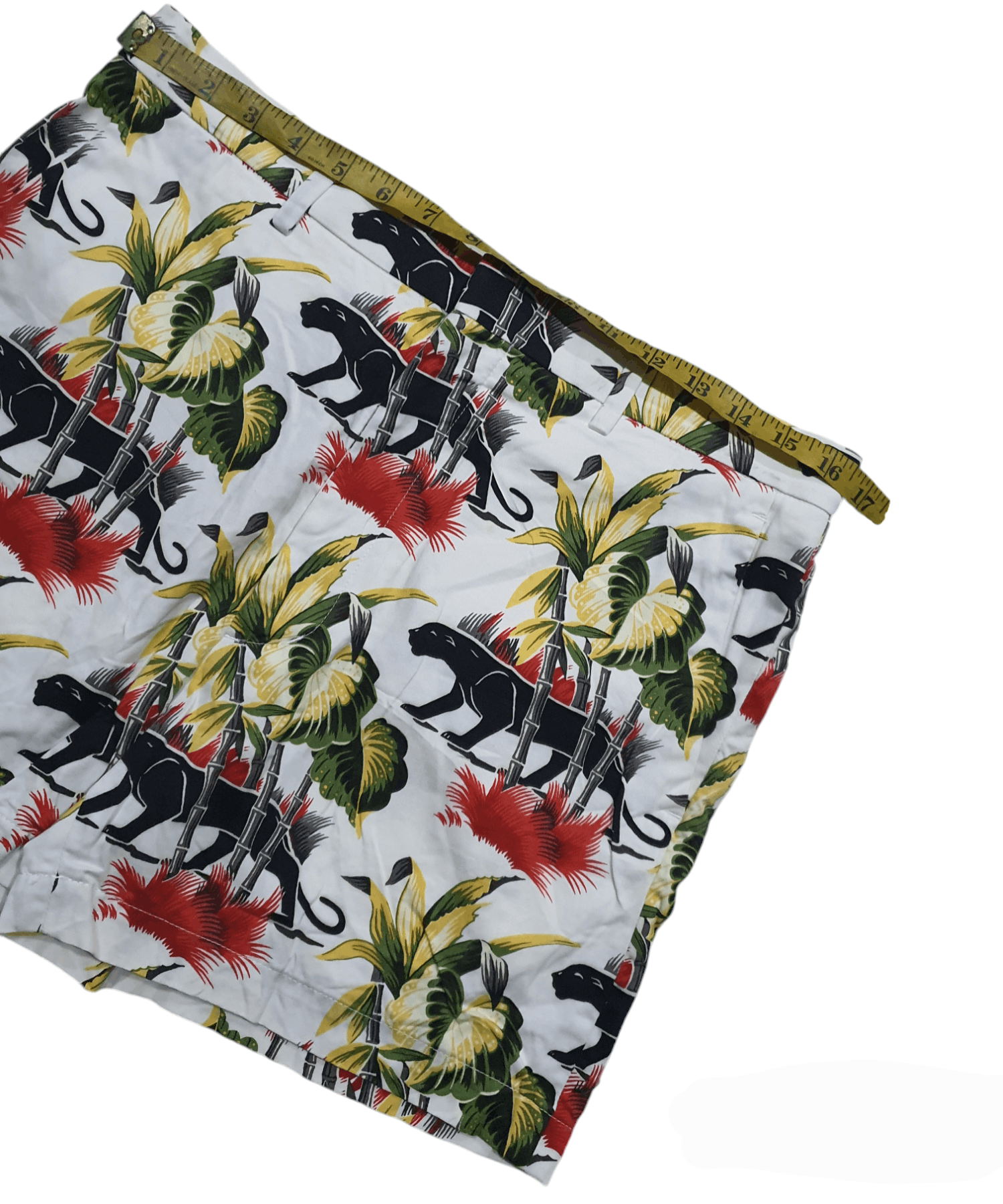 Wacko Maria SS13 WACKO MARIA Guilty Parties Black Panther Print Shorts Size US 34 / EU 50 - 8 Thumbnail