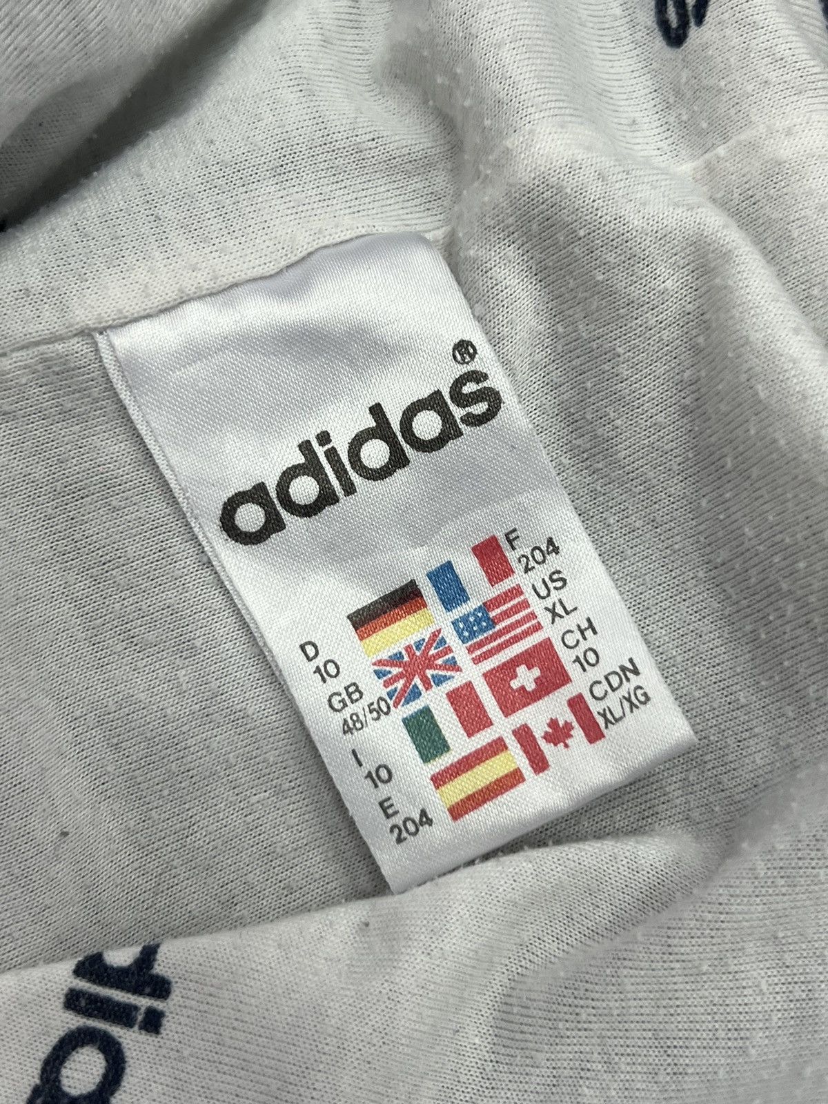 Adidas × Vintage Vintage Balenciaga style Adidas Track Jacket Very Rare Retro Size US XL / EU 56 / 4 - 7 Thumbnail