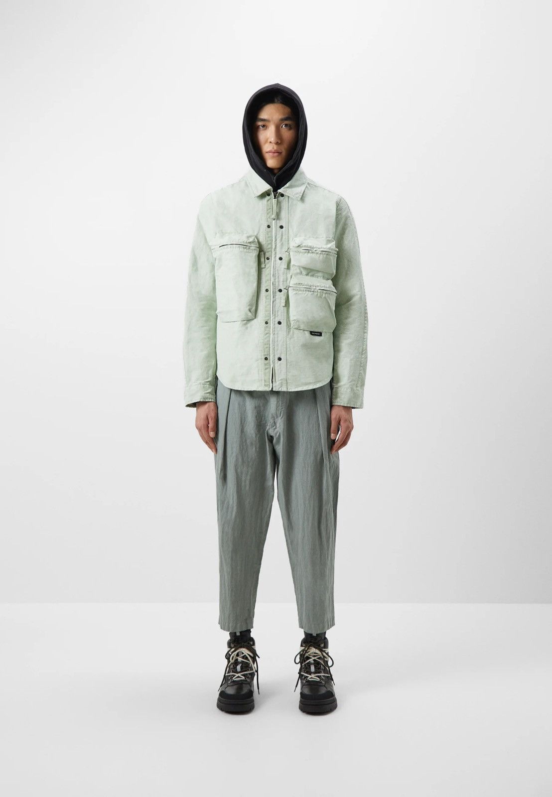 Nemen !DS! SS23 Nemen Tats Zipped Parachute Overshirt Size US S / EU 44-46 / 1 - 3 Thumbnail
