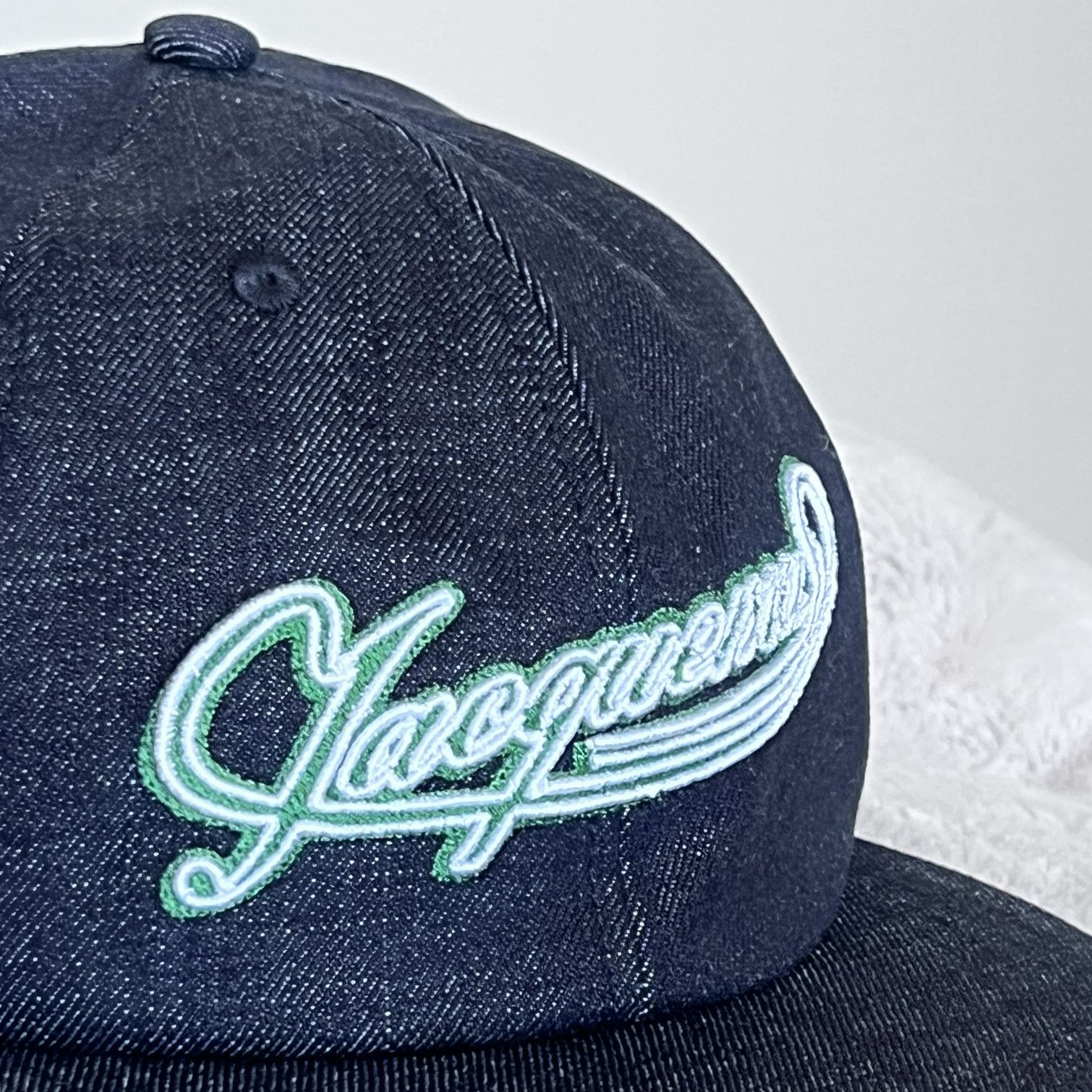 Jacquemus JACQUEMUS Navy 'The Baseball' Cap, Size 60 Size ONE SIZE - 4 Thumbnail