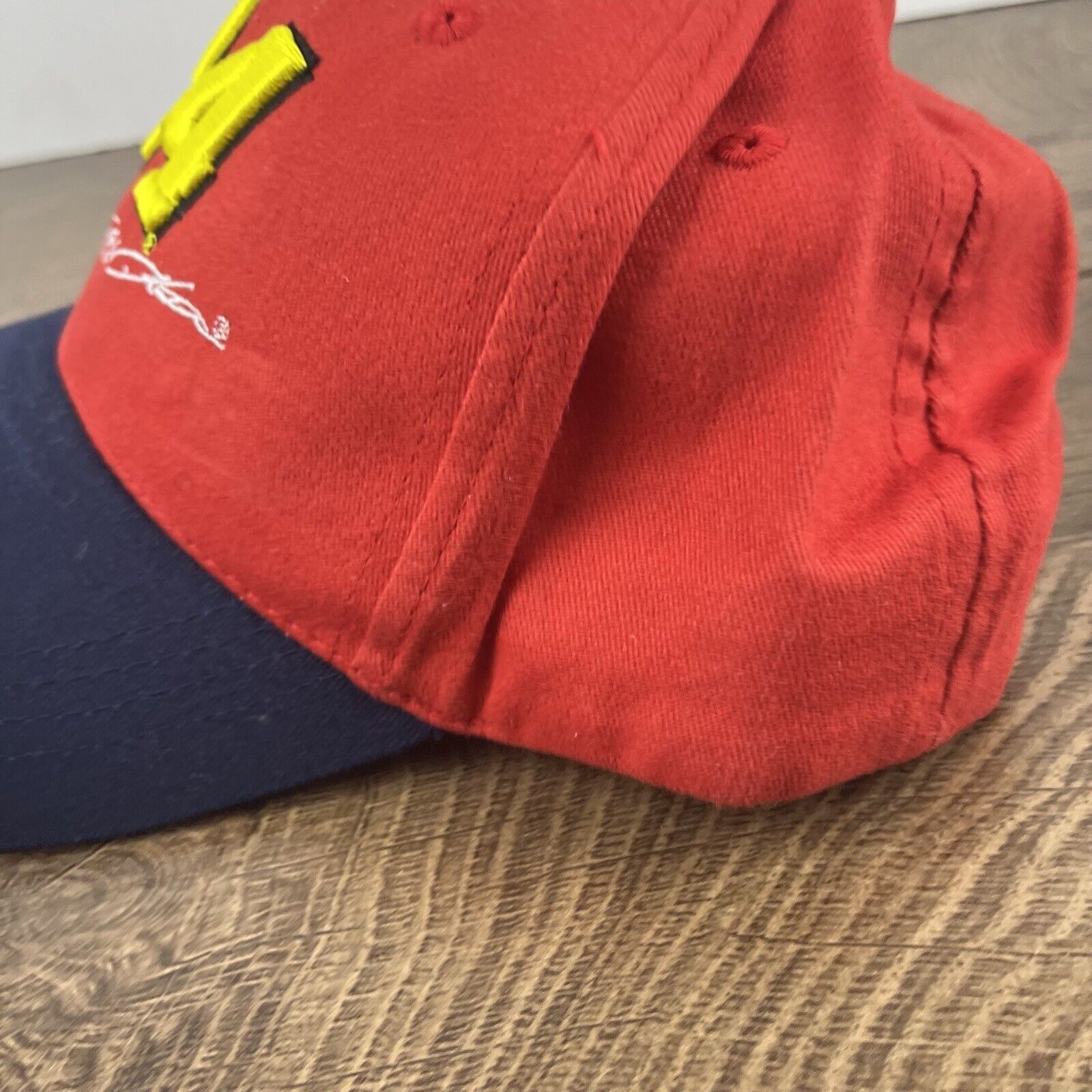 Other Jeff Gordon 24 Hat NASCAR Racing Hat Red Hat Adjustable Red Size ONE SIZE - 9 Thumbnail