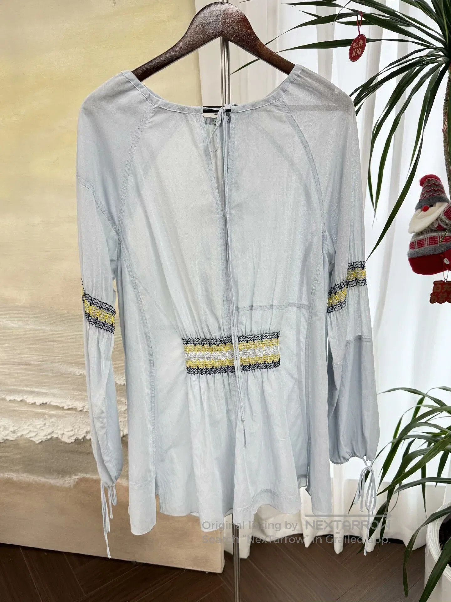 Loewe LOEWE Blue Bohemian Long Dress. Size US 34 / EU 50 - 1 Thumbnail