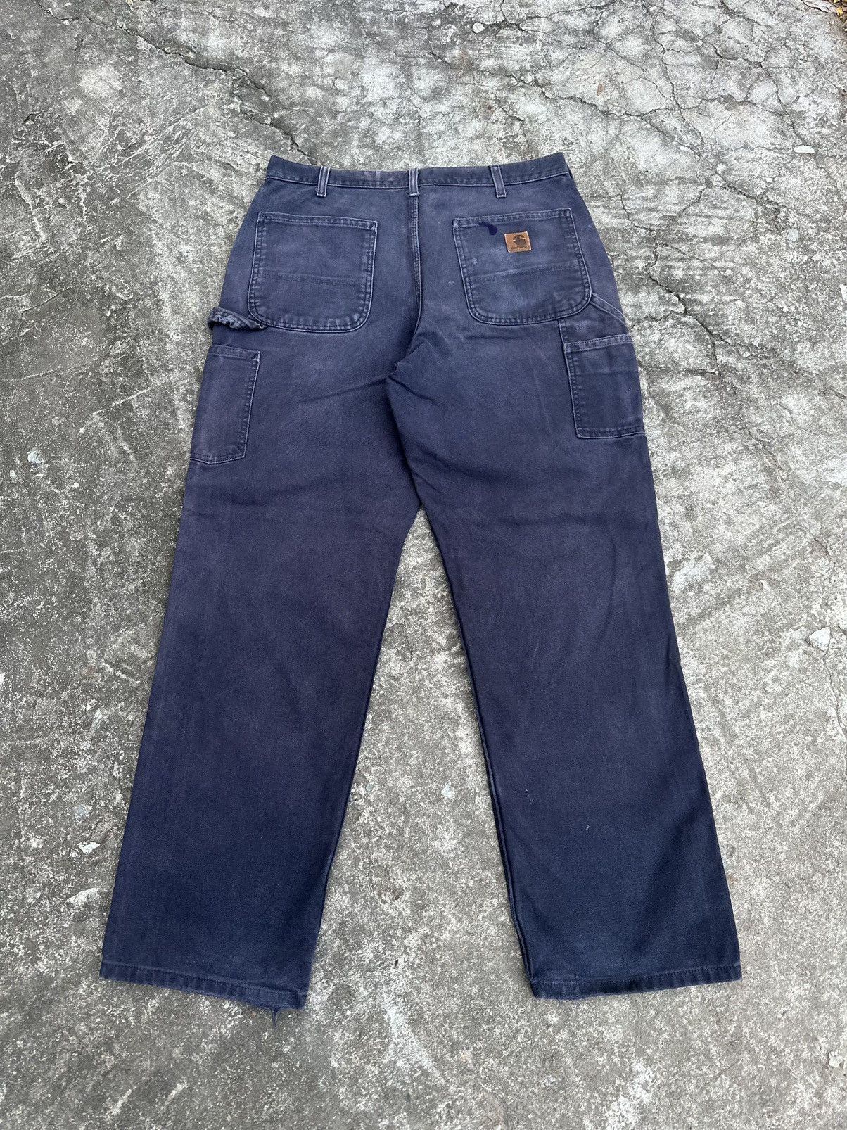 Carhartt × Vintage (34x31) Crazy Vintage Y2K Carhartt Carpenter Pants B11 MDT Size US 34 / EU 50 - 7 Thumbnail