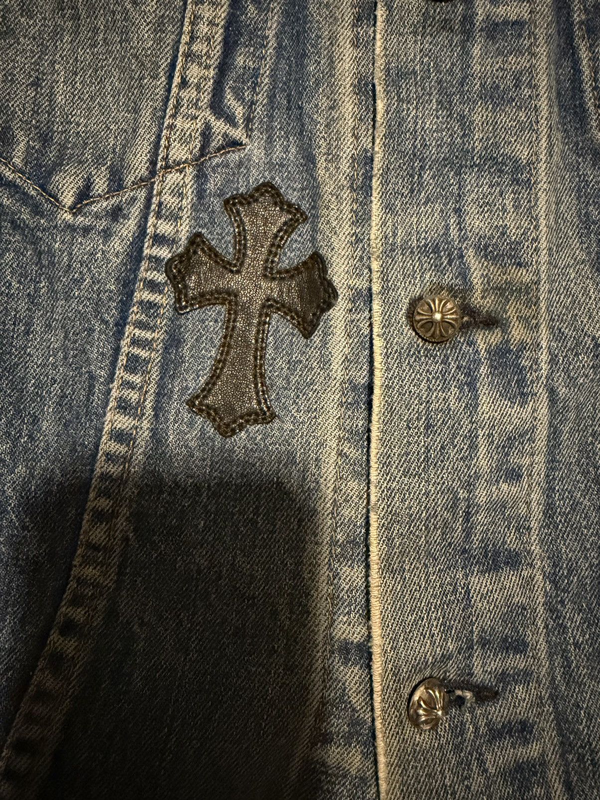 Chrome Hearts Levis Denim Patch Jacket PLEASE READ