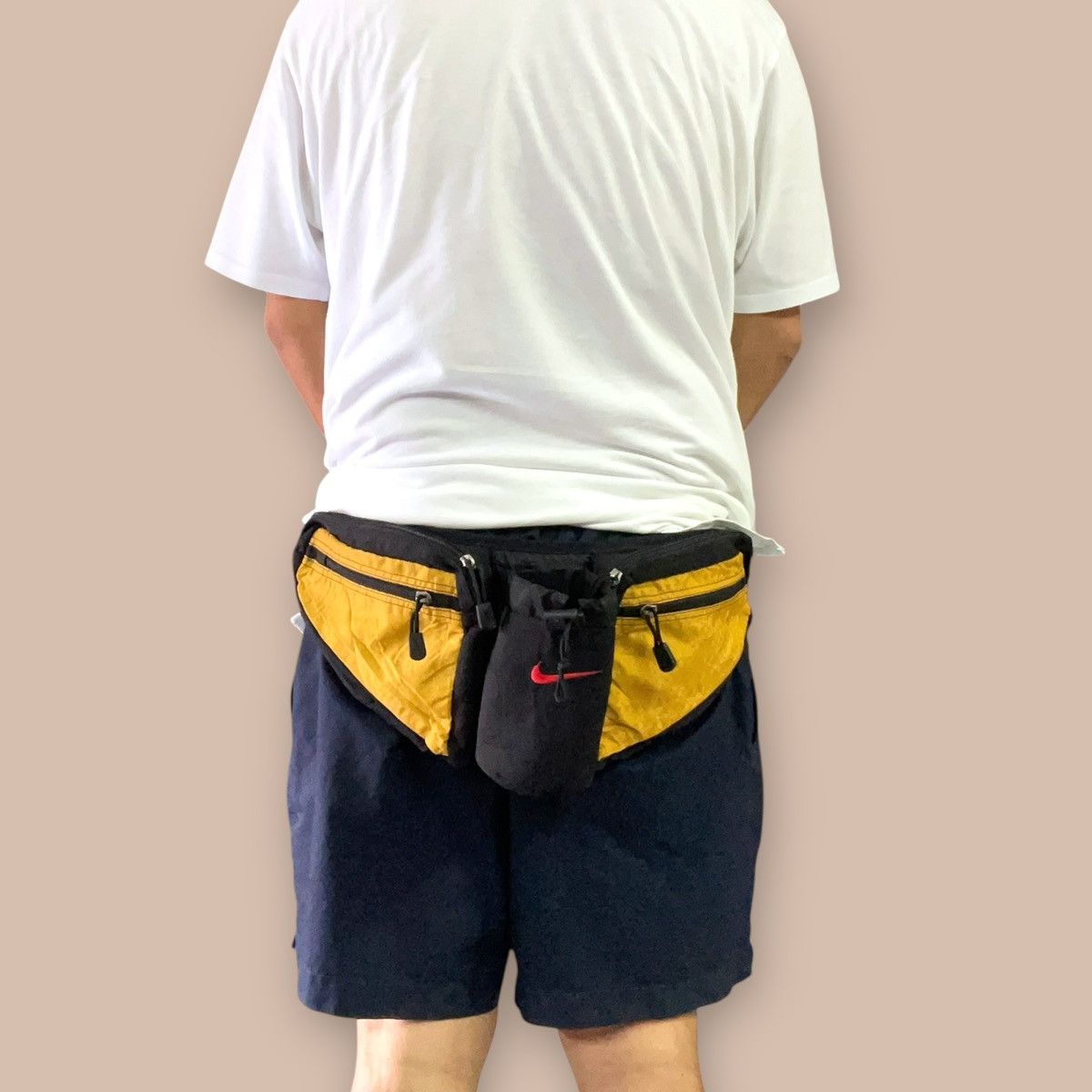 Nike OG 90's Nike Black/Yellow Waist Bag Size ONE SIZE - 15 Thumbnail