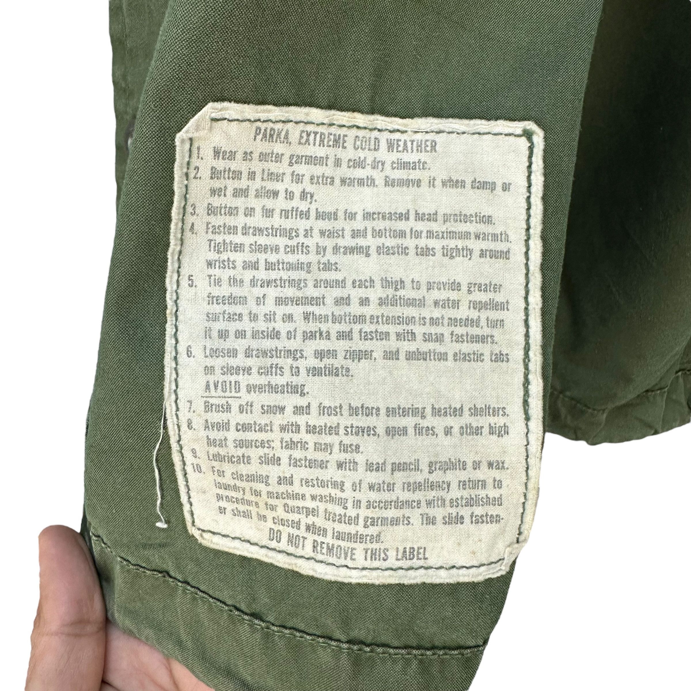 Vintage 90's Fishtail Parka Army Jacket Vanderbilt Shirt #A68-1657 Size US S / EU 44-46 / 1 - 13 Thumbnail