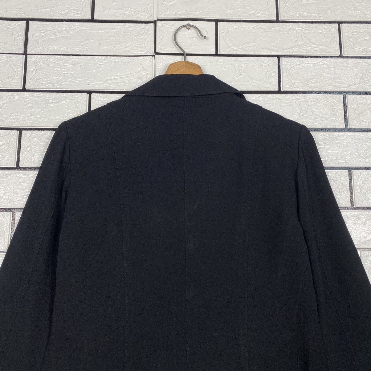 Yohji Yamamoto 📌Avant Garde Button Cropped Jacket L'Equipe Yoshie Inaba Size US M / EU 48-50 / 2 - 10 Thumbnail