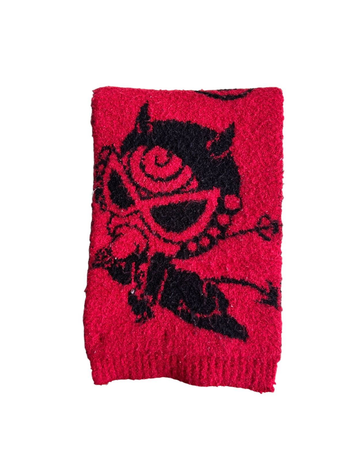 Hysteric Glamour 90s Hysteric Glamour Iconic Devil Logo Winter Scarf Size ONE SIZE - 3 Thumbnail