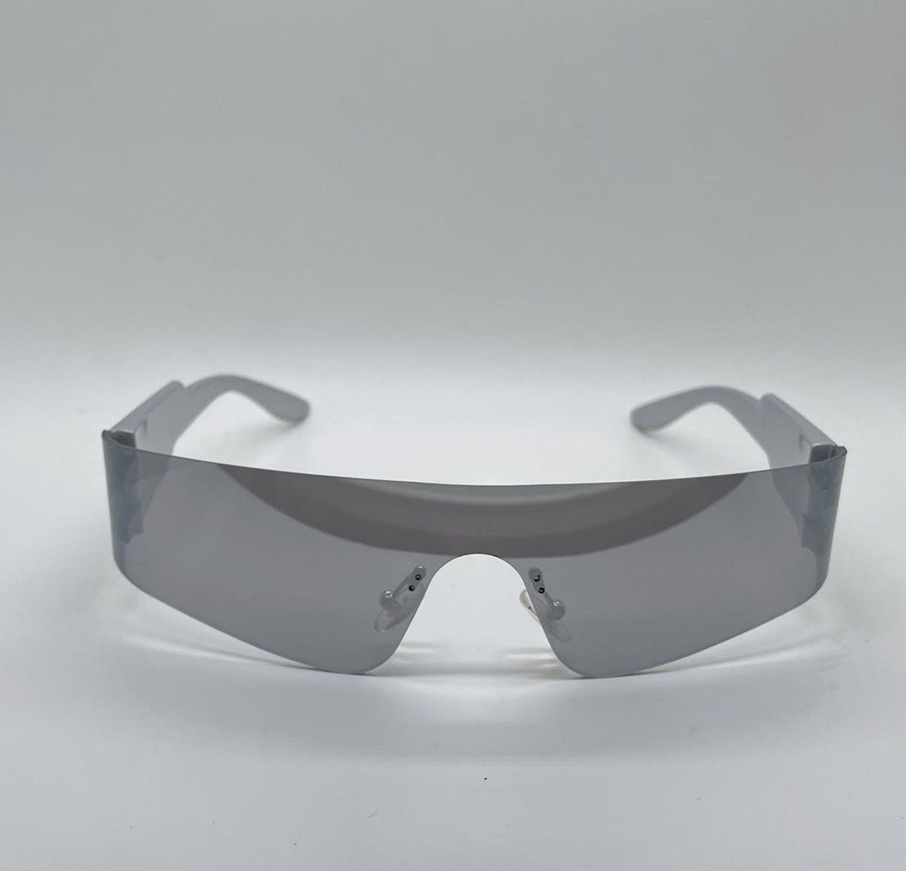 Electric Visual Silver mirror fashion punk sunglasses Size ONE SIZE - 4 Thumbnail