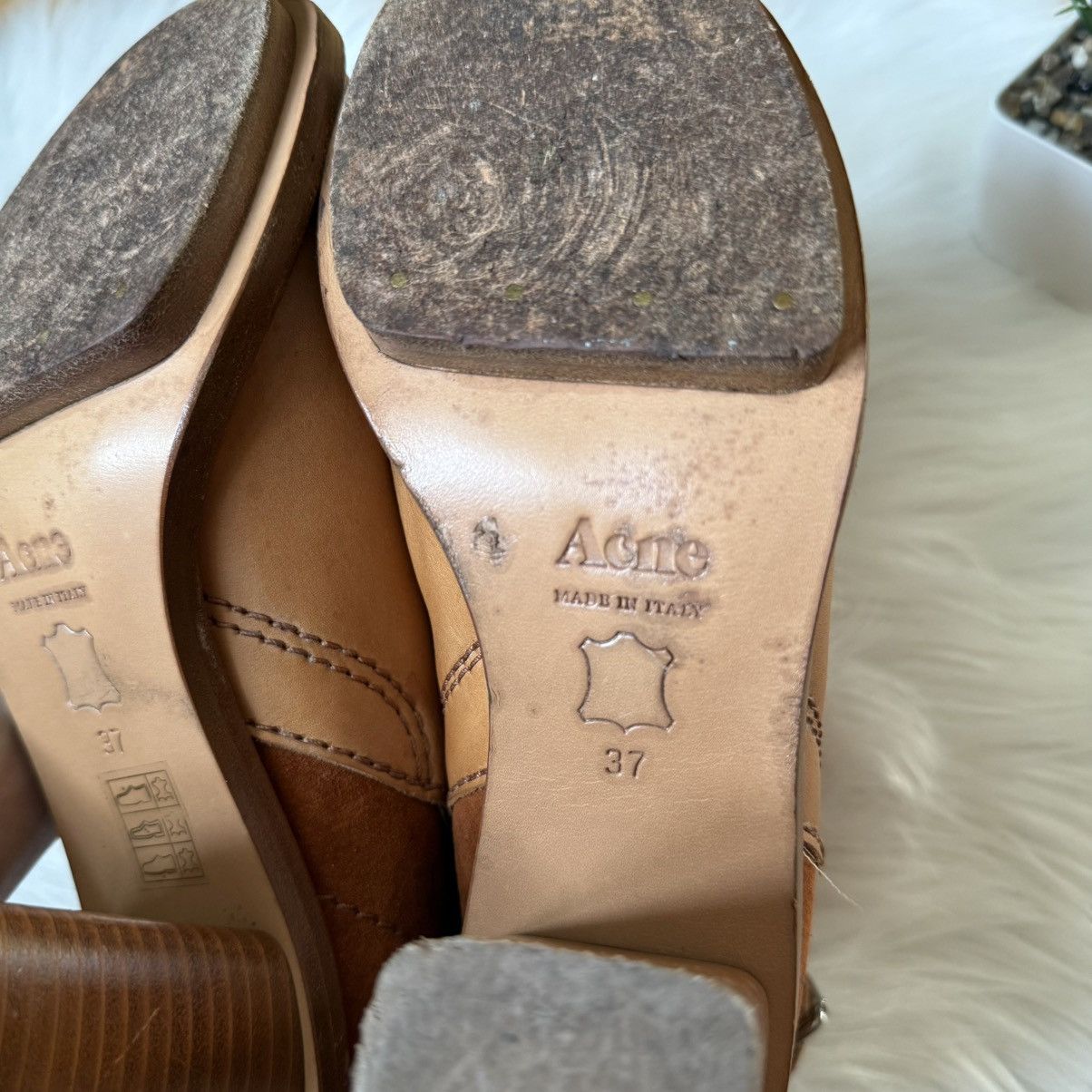 Acne Studios 📌 Vintage 00s Acne Studios Cypress Con Archive Boots Size US 7 / IT 37 - 11 Thumbnail