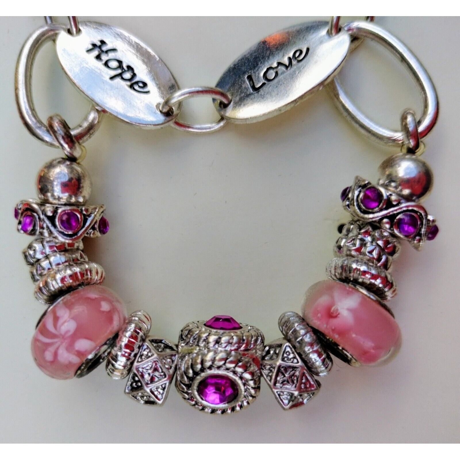 Designer Kim Rogers Bangle Bracelet Silver Tone Jewelry Inspiration C Size ONE SIZE - 4 Thumbnail