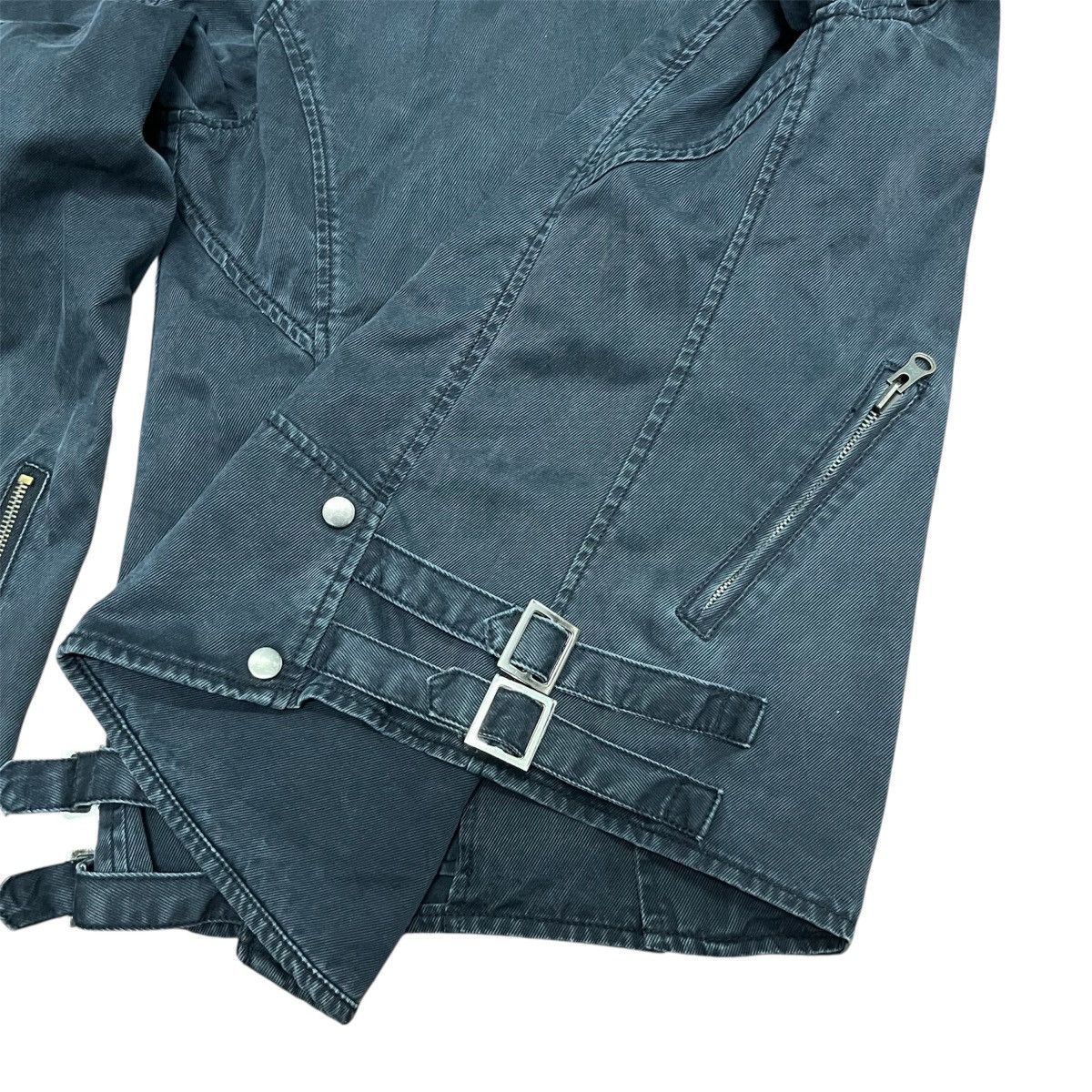Japanese Brand 2000s Asymmetrical Jacket Power To People Punk Rock Size US M / EU 48-50 / 2 - 7 Thumbnail