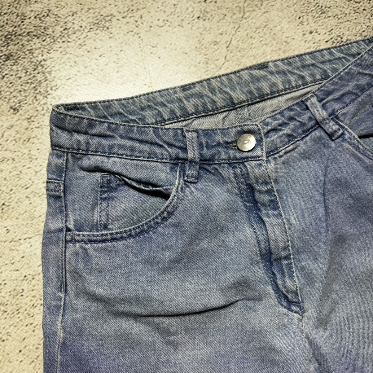 Maison Margiela avant garde maison margiela Shimmering purple jeans skinny Size 27" / US 4 / IT 40 - 5 Thumbnail