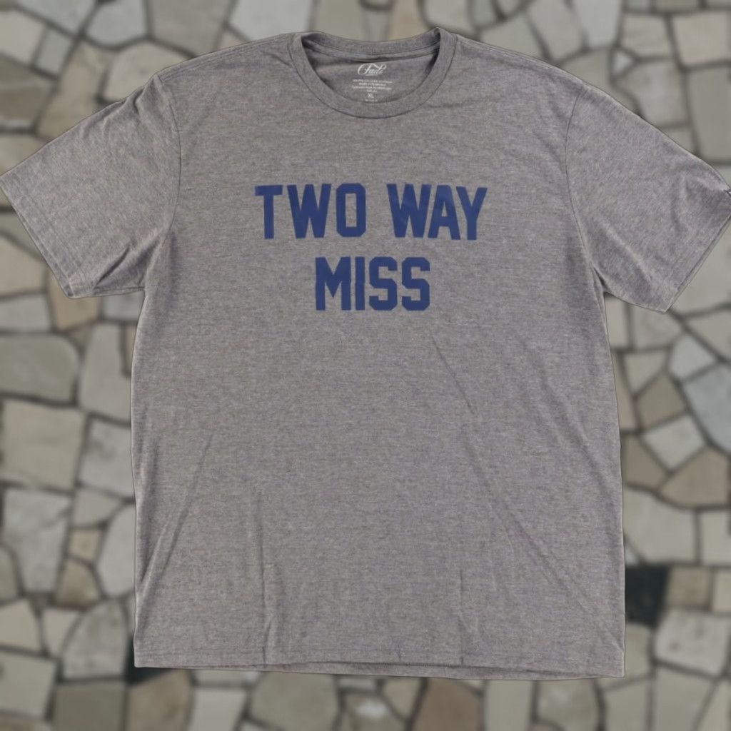 Vintage Fade Golf N' Stuff Two Way Miss Solid T-Shirt Gray Men's XL Shirt Mens XL Gray Fade Golf N' Stuff Two Way Miss Solid T-Shirt Size US XL / EU 56 / 4 - 1 Thumbnail
