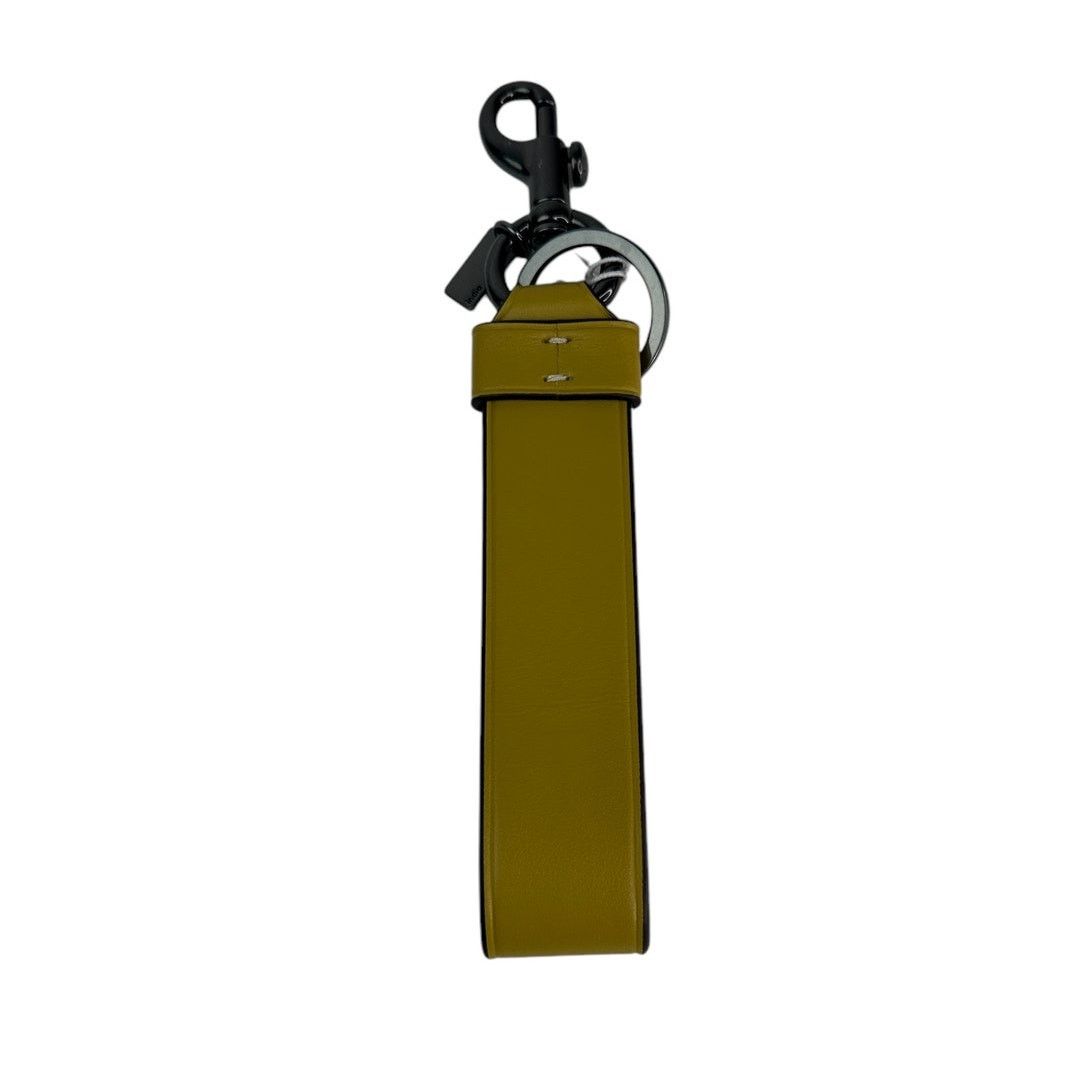 Coach Coach Large Loop Key Fob Bag Charm in Chartreuse Size ONE SIZE - 5 Thumbnail