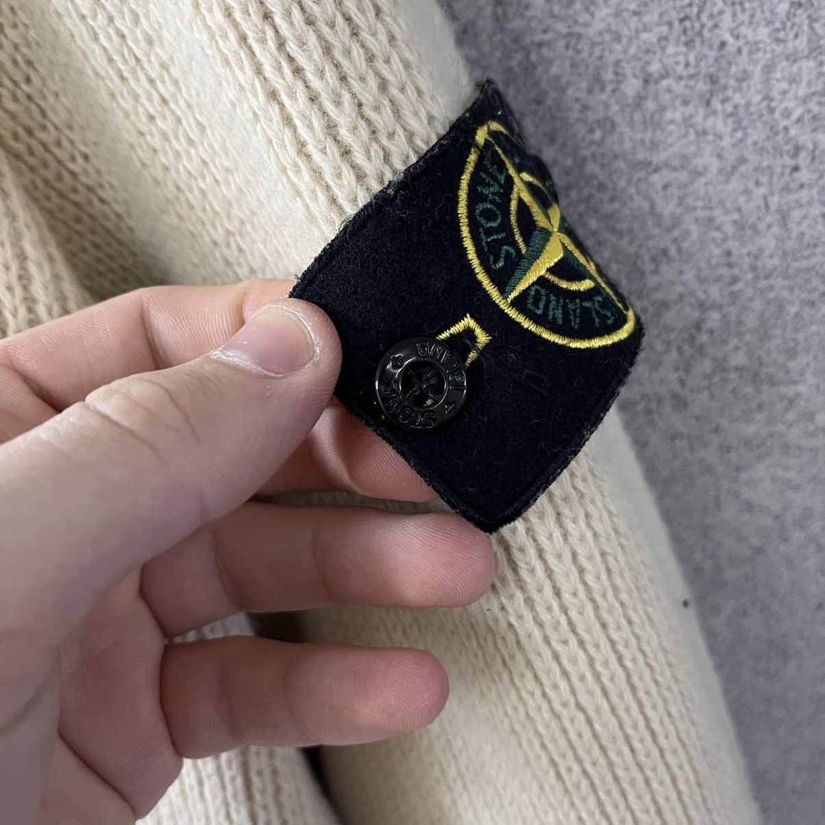 Stone Island Stone Island Cardigan Knit Wool Sweater Jacket Size XL Size US XL / EU 56 / 4 - 5 Thumbnail