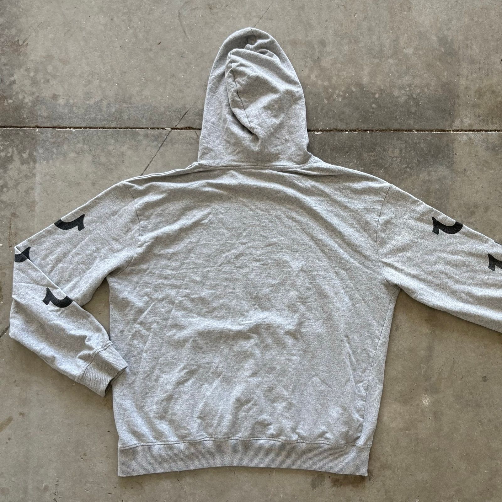 True Religion True Religion Grey Box Hoodie Size US XL / EU 56 / 4 - 3 Thumbnail