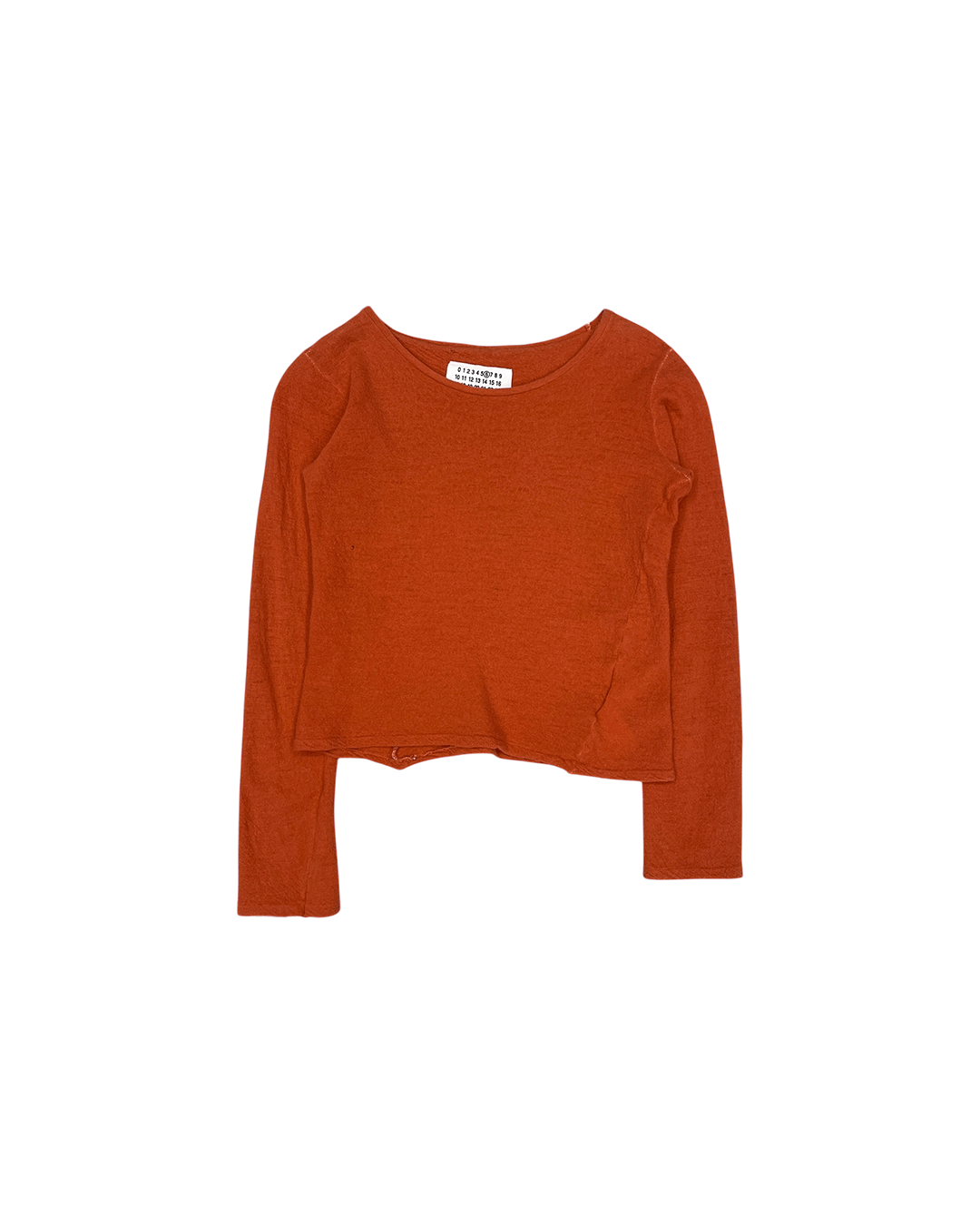 Maison Margiela Martin Margiela by Miss Deanna 90s No.6 Lana Wool Crop Top Size S / US 4 / IT 40 - 1 Thumbnail