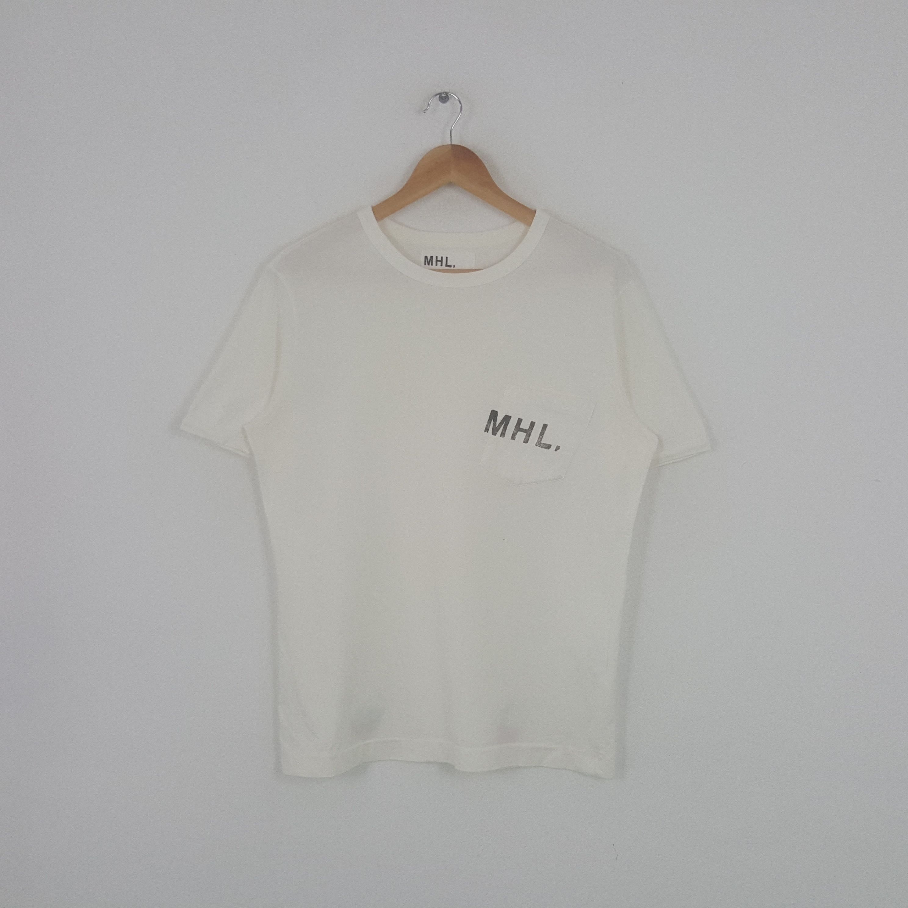 Margaret Howell × Vintage Vintage MHL. Margaret Howells Pocket Tshirt Size US M / EU 48-50 / 2 - 1 Thumbnail