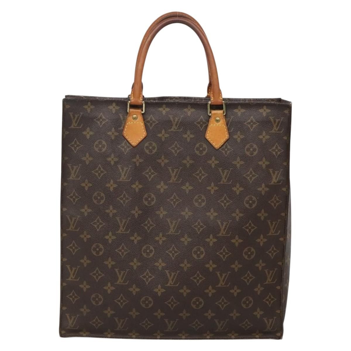 Louis Vuitton LOUIS VUITTON Monogram Sac Plat Hand Bag M51140 Size ONE SIZE - 2 Thumbnail