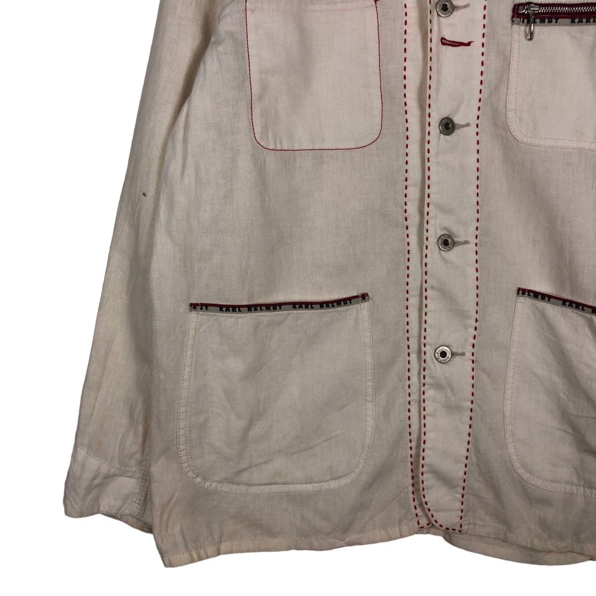 Japanese Brand 🔥Vintage Karl Helmut Japan Double Pocket Chore Jacket Size US L / EU 52-54 / 3 - 4 Thumbnail