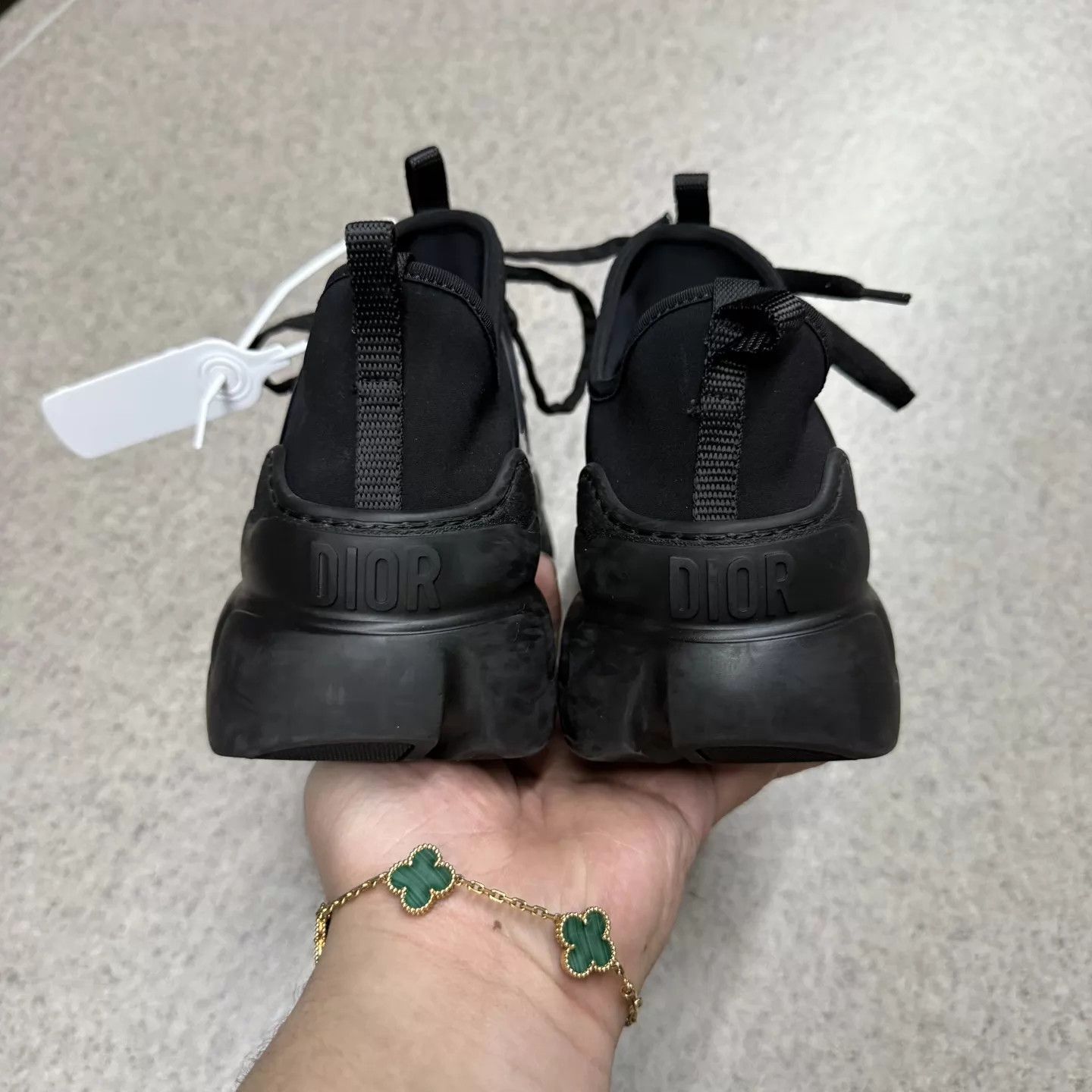 Dior Dior D-Connect Black Dad Shoe 37.5 Lightly Used Size US 7 / IT 37 - 3 Thumbnail