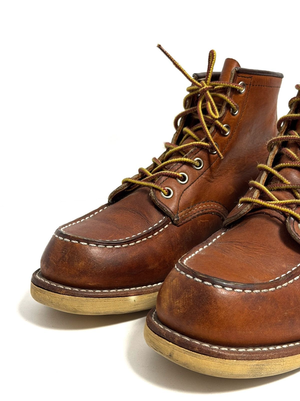 Red Wing RED WING Boots 8131 Leather Brown Size US-7 Size US 7 / EU 40 - 4 Thumbnail