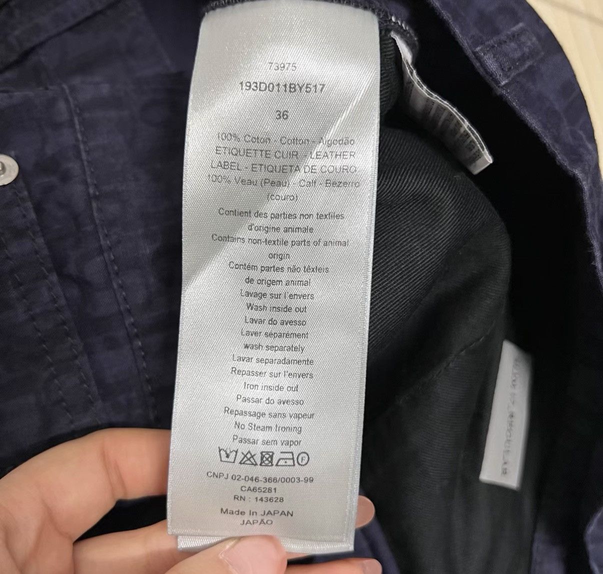 Dior Dior All-over Monogram Casual Pants J41 Size 26" / US 2 / IT 38 - 4 Thumbnail