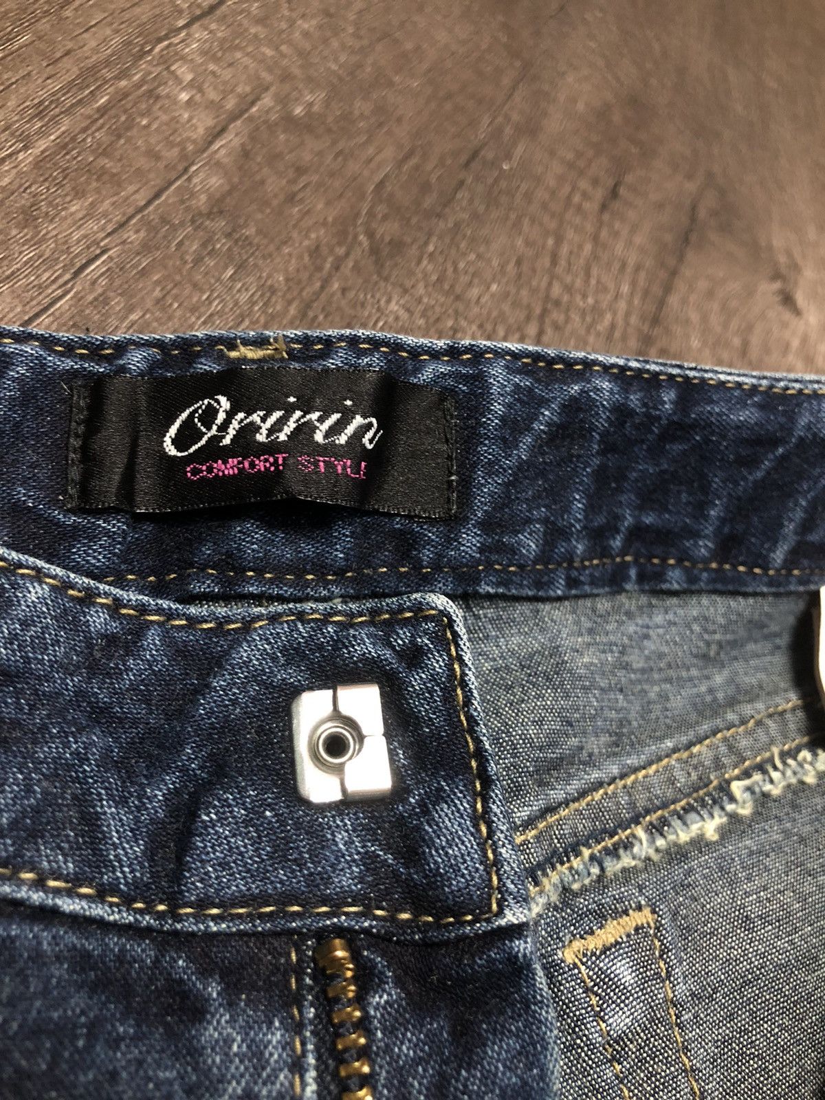 Designer × Japanese Brand VINTAGE ORIRIN FLARE JEANS JAPANESE BRAND Size 27" / US 4 / IT 40 - 11 Thumbnail