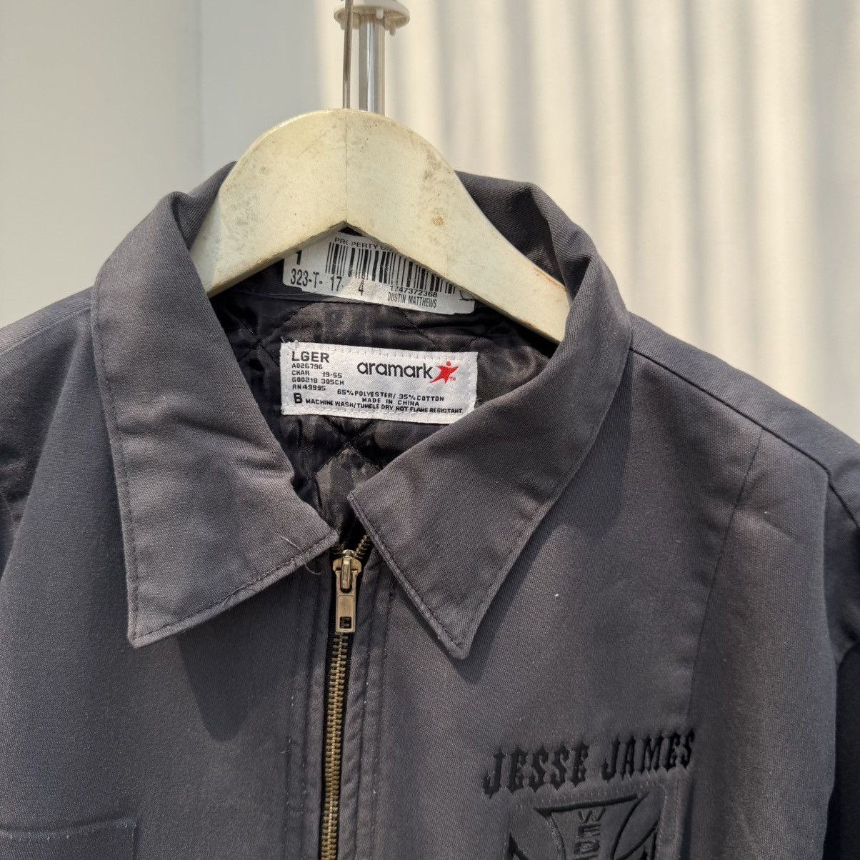 Vintage Jesse James West Coast Choppers Aramark Work jacket Size US S / EU 44-46 / 1 - 3 Thumbnail