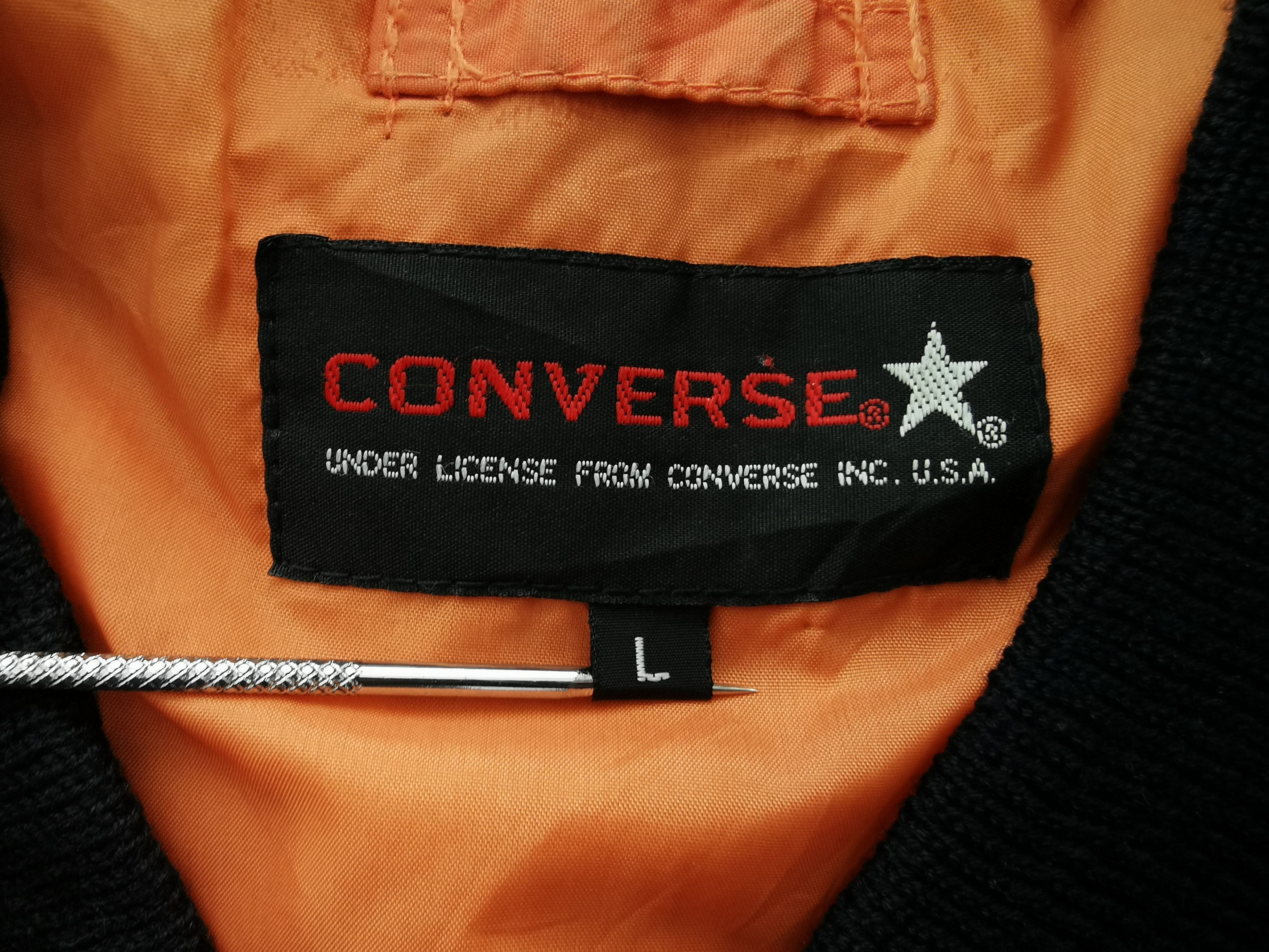 Converse Vintage Converse Bomber Nylon Jacket Size L Size US L / EU 52-54 / 3 - 7 Thumbnail