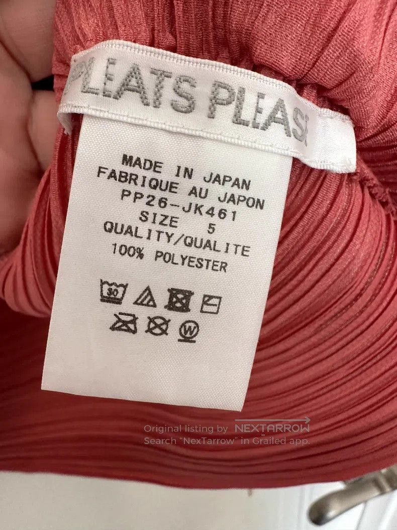Issey Miyake Issey Miyake Color-Block Striped Pleated Top Size XXL / US 16-18 / IT 52-54 - 4 Thumbnail