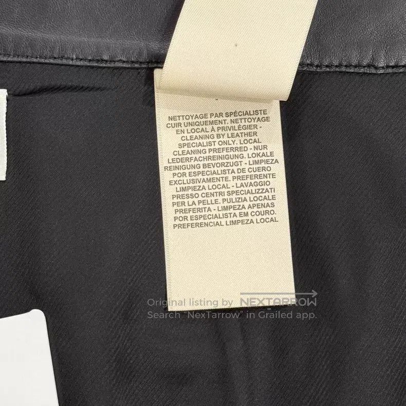 Hermes Hermes Black Cutout Sheepskin Skirt Size 25" / US 0 / IT 36 - 5 Thumbnail
