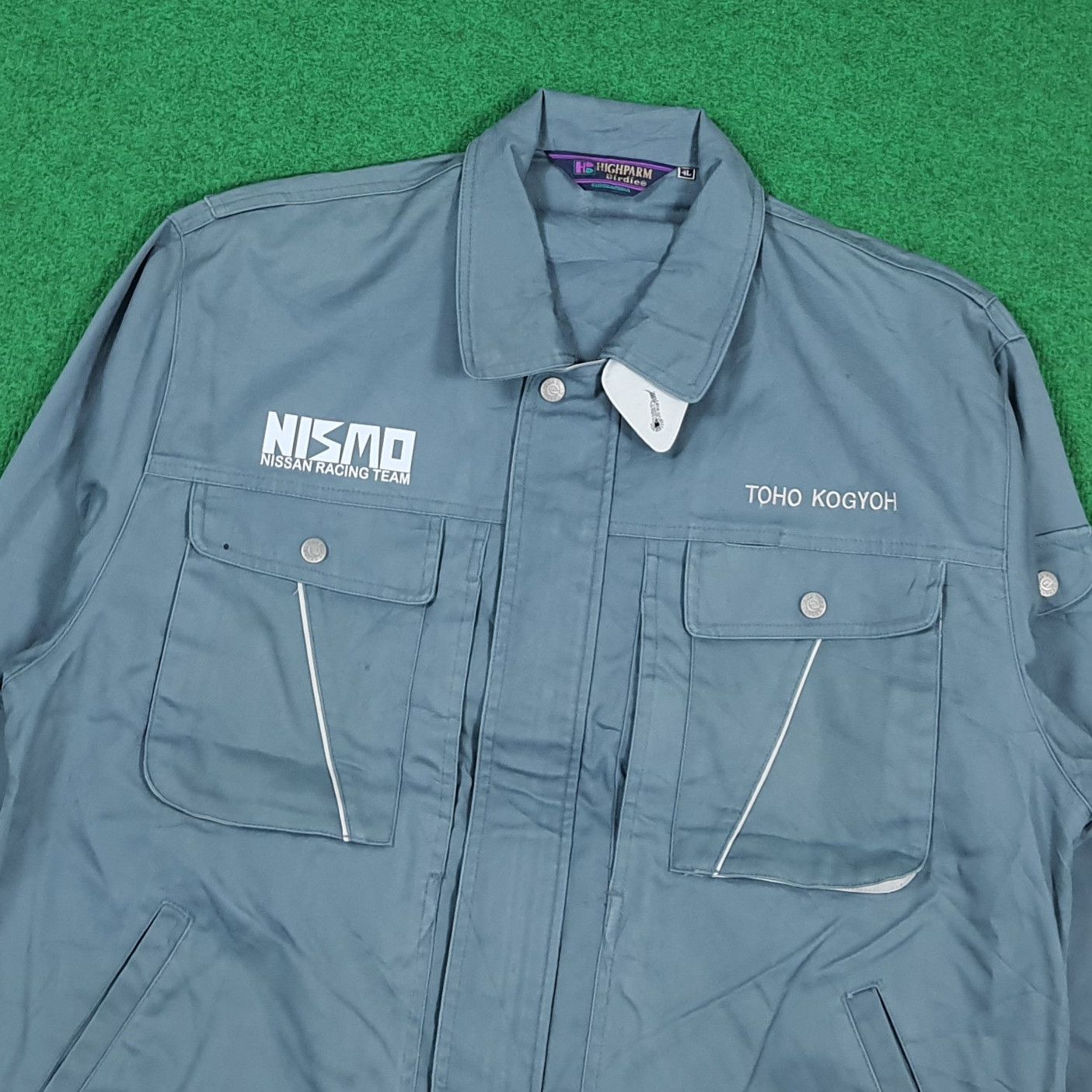 Japanese Brand Vintage Nismo Nissan Racing Japan Custom Logo Jacket C298N4 Size US XL / EU 56 / 4 - 4 Thumbnail